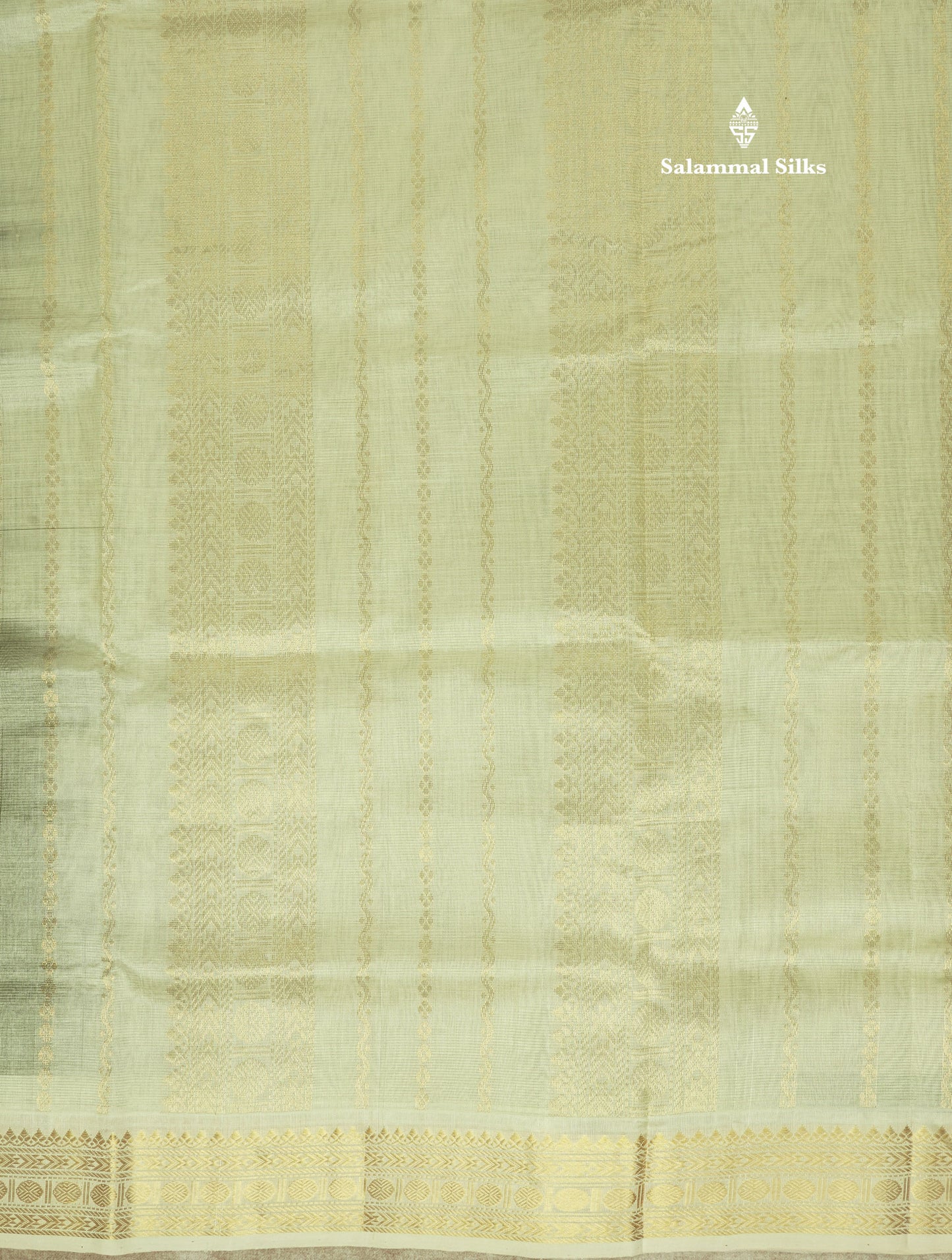 Chocolate Vairaoosi Pure Silk Cotton Saree With Traditional Gold Zari Border