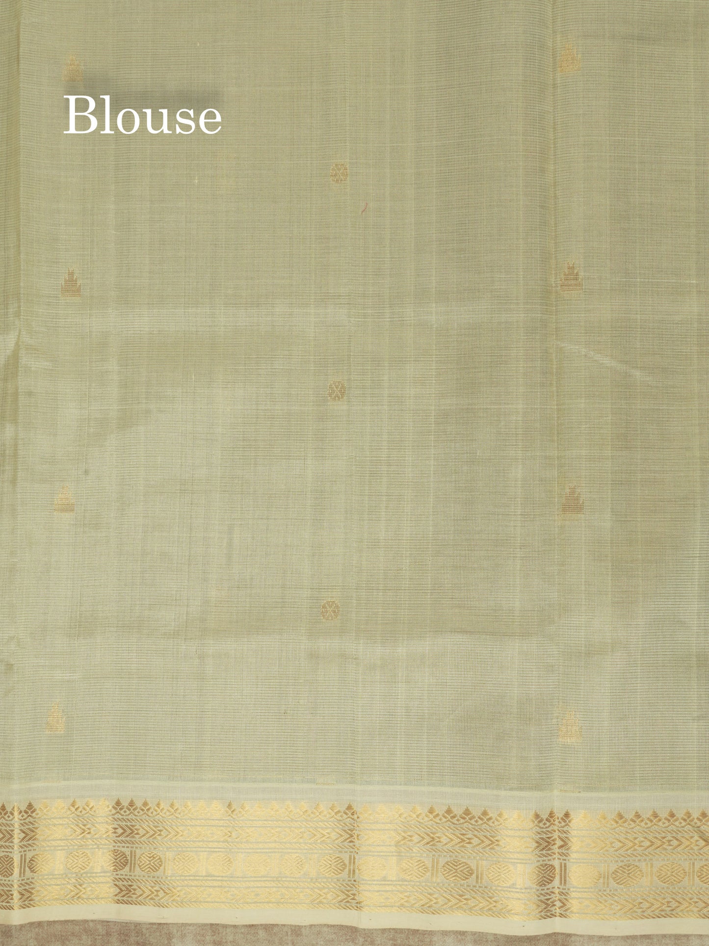 Chocolate Vairaoosi Pure Silk Cotton Saree With Traditional Gold Zari Border