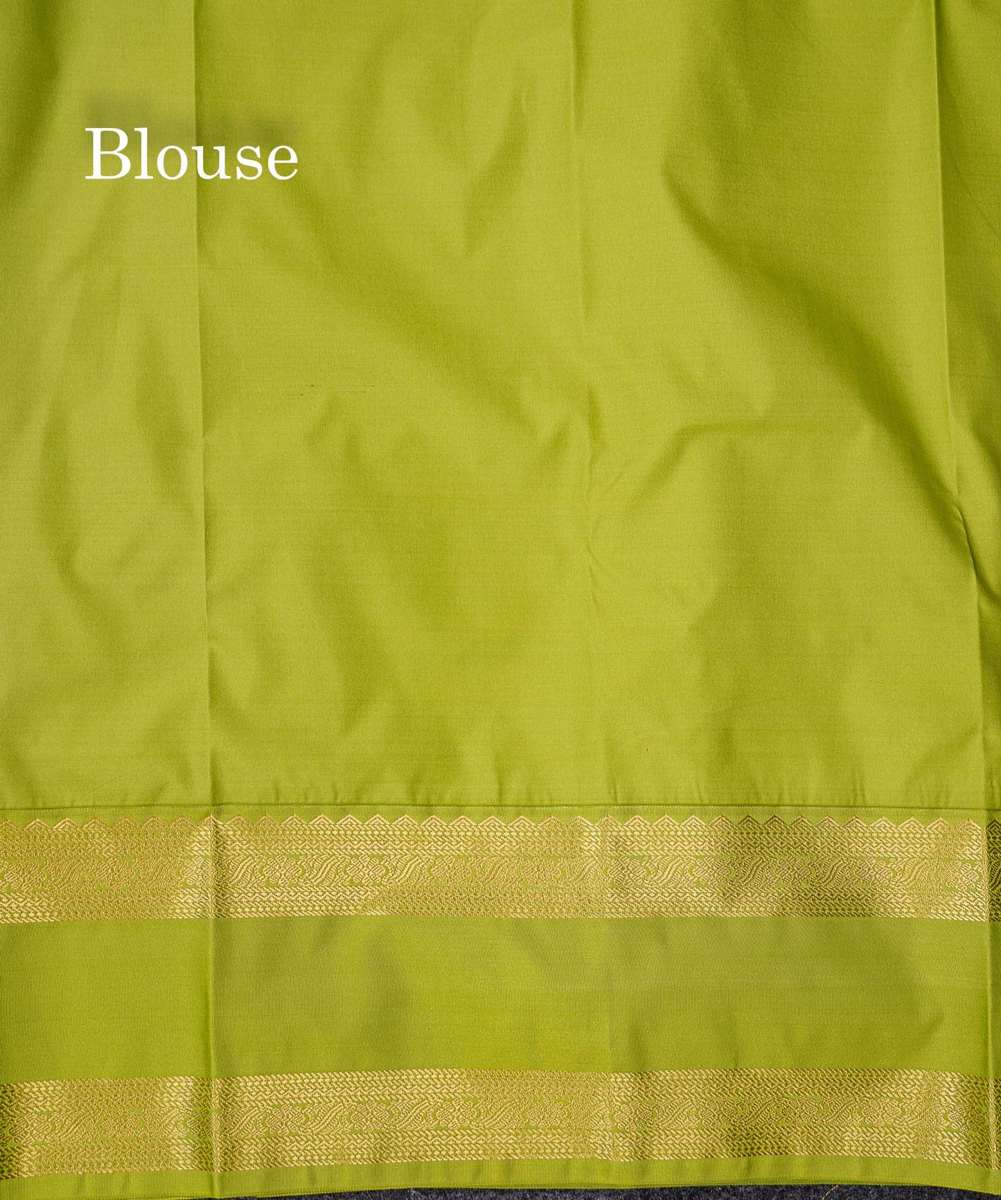 Magenta Alai Vaira Oosi Lines With Butta Semi Silk Saree With Contrast Parrot Green Traditional Gap Border