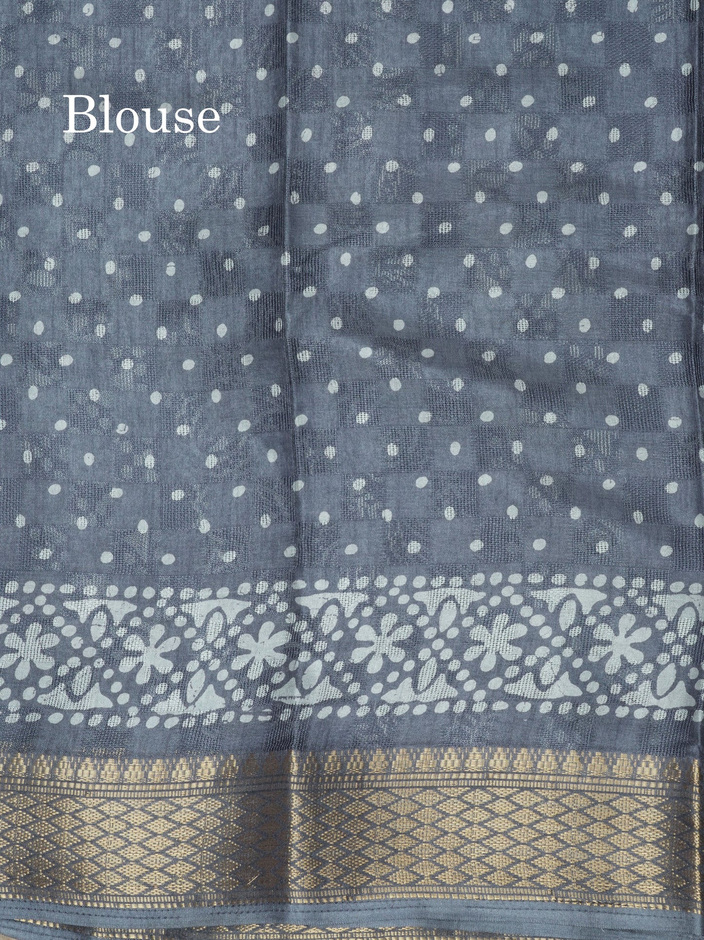 Pastel Violet Semi Dola Fancy Saree Printed Design With Traditional Zari Border