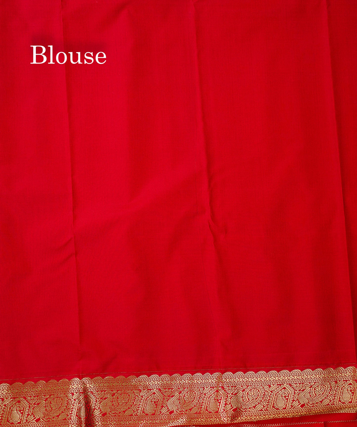 Semi Silk Saree - Peacock Green Butta With Tiny Vaira Oosi Checks Along With Contrast Red Traditional Small Border