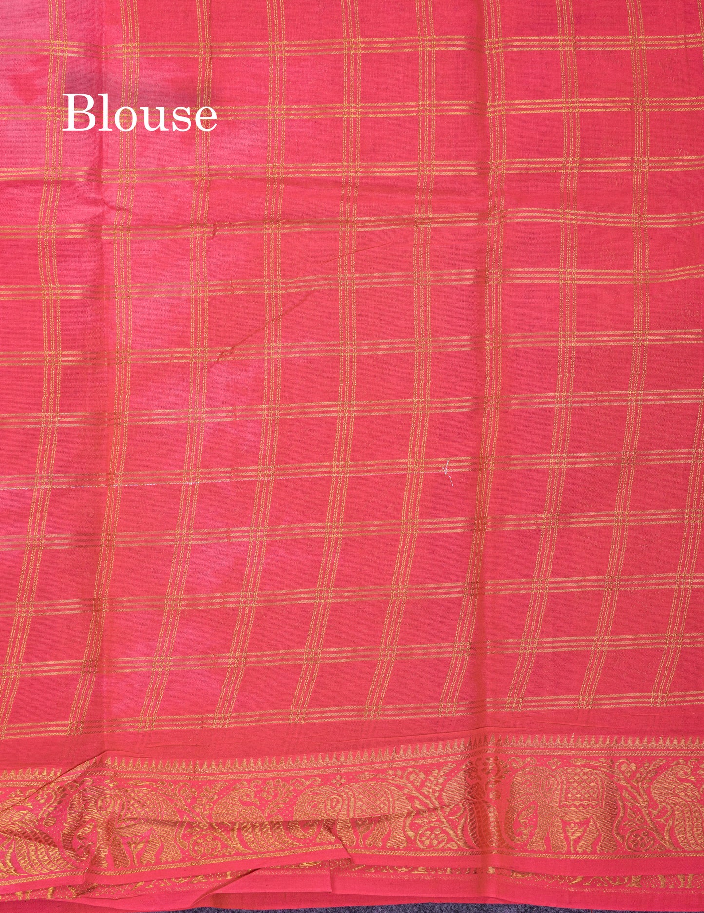 Beautiful Light Chocolate Sungudi Cotton Saree With Contrast Dark Magenta Traditional Border