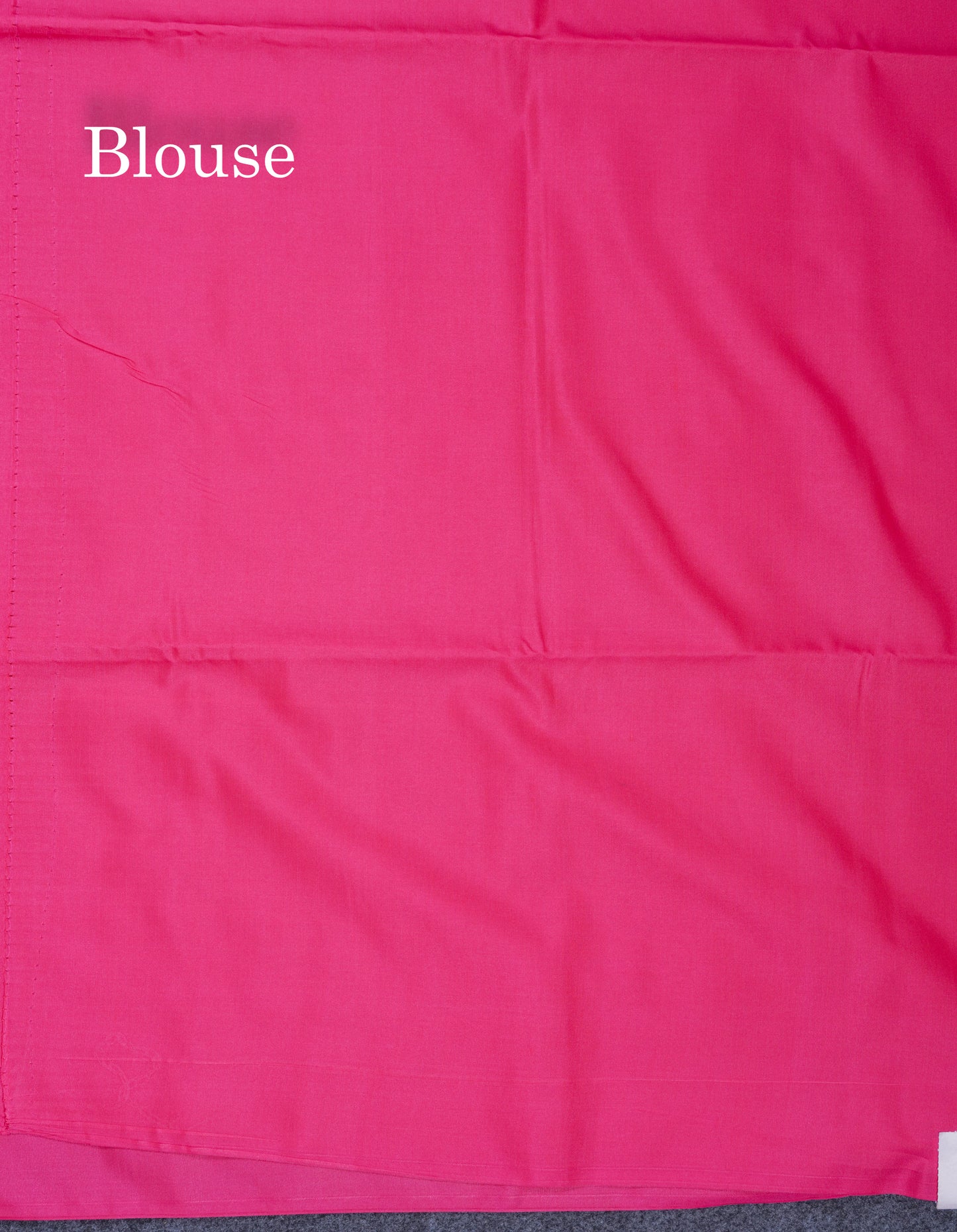 Pink Semi Soft Silk Saree With Self Blouse