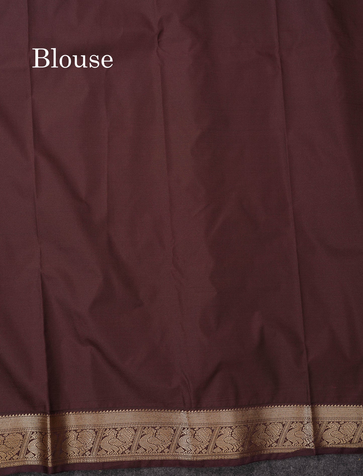Semi Silk Saree - Mehandi Green Butta With Vaira Oosi Lines Along With Contrast Dark Brown Small Traditional Border