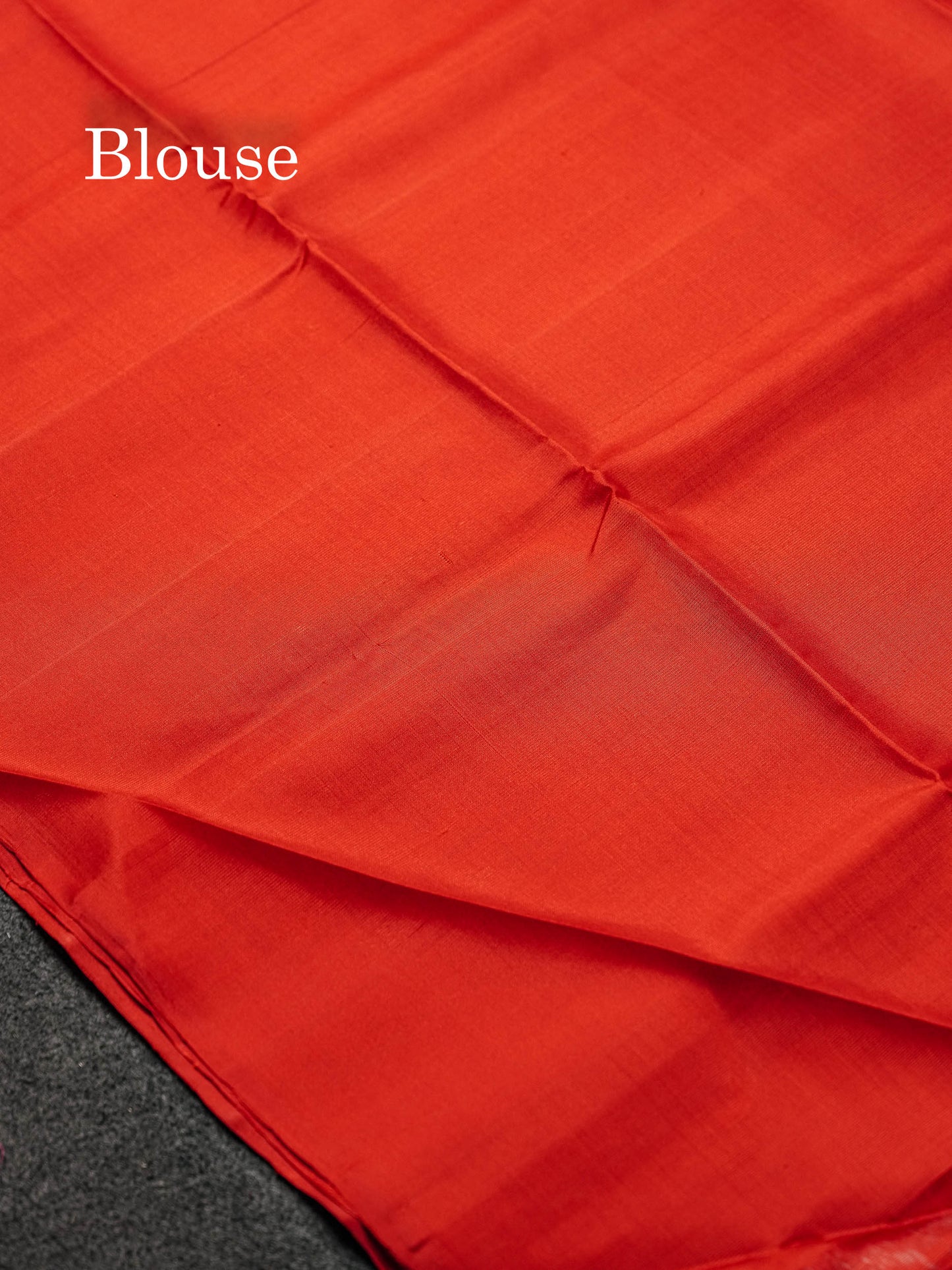 Beautiful Chilly Red Pure Kanjivaram Soft Silk Saree With Blouse