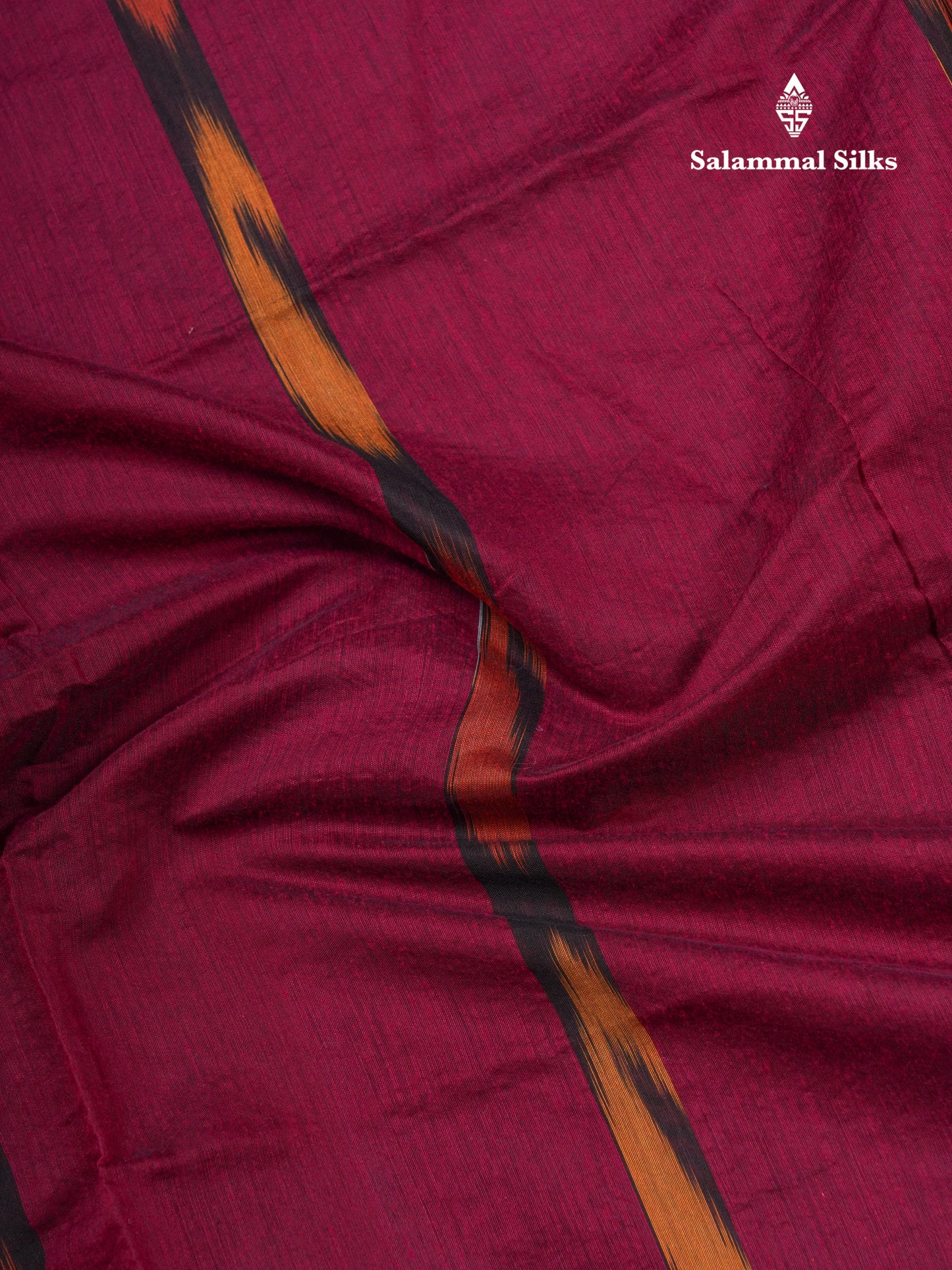 Blue Colour Pochampalli SICO Cotton Saree With Tissue Border