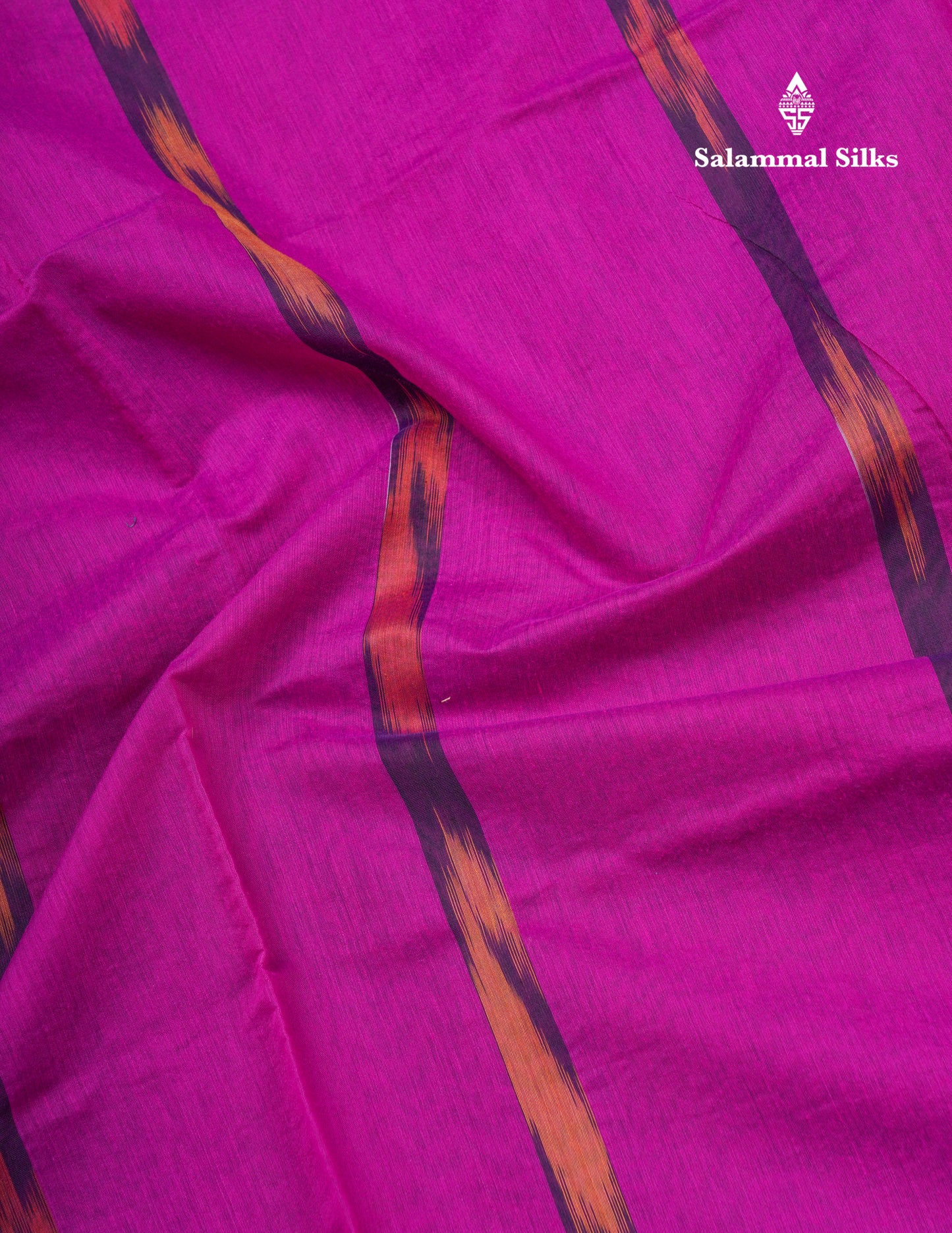 Blue Colour Pochampalli SICO Cotton Saree With Tissue Border