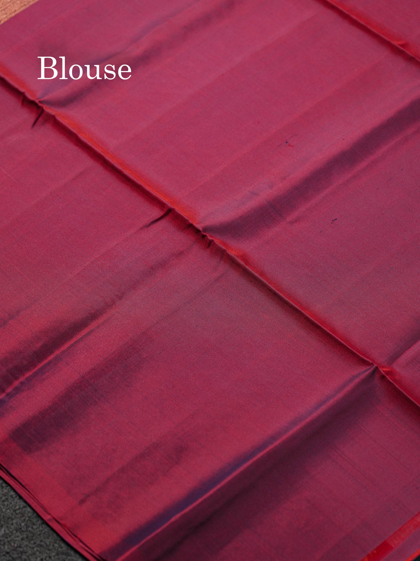 Beautiful Light Lavender PureMix Kanjivaram Soft Silk Saree With Contrast Pinkish Red Fancy Border