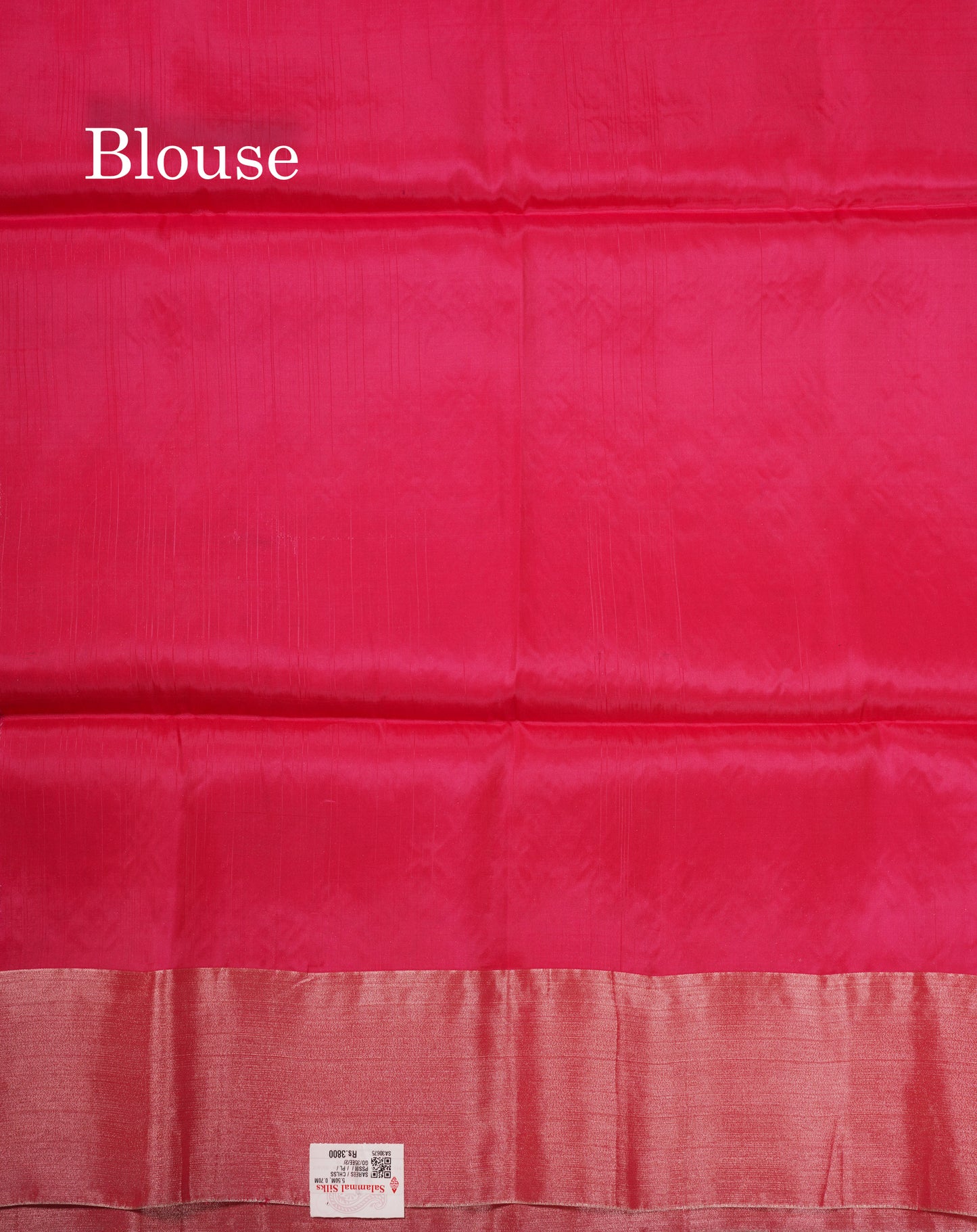 Parrot Green Pochampally Design Pure Silk Mix Soft Silk Saree With Contrast Pink Blouse