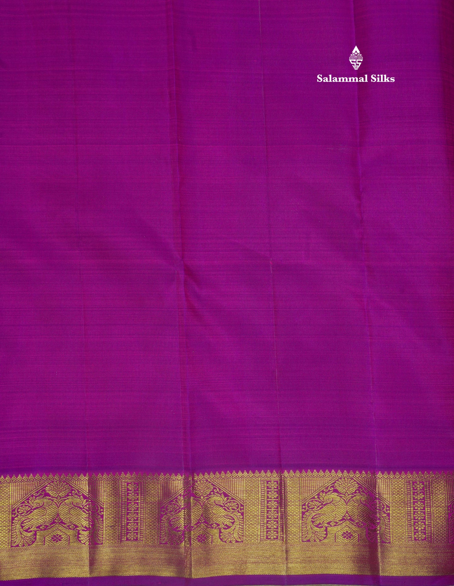 Pure Zari Vadamalli Pure Kanjivaram Silk Saree with Traditional Gold Zari Border