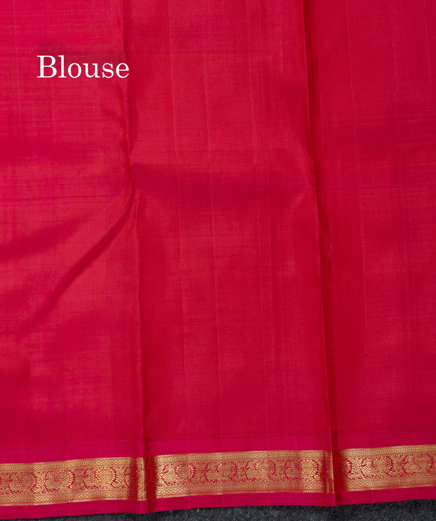 Beautiful Cream Sandal Pure Kanjivaram Silk Saree With Contrast Pink Traditional Small Border