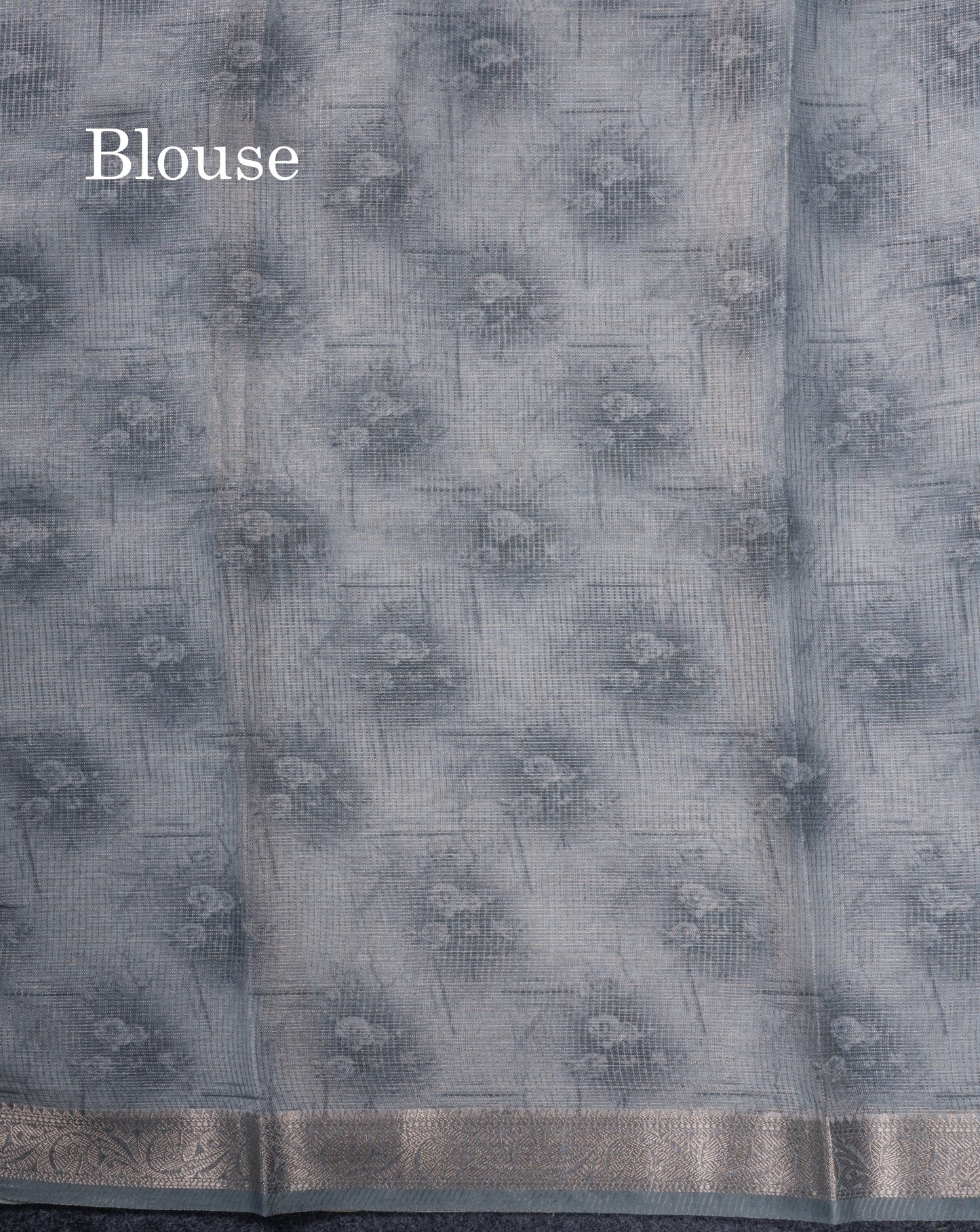 Vairaoosi Lines Silk Kota Fancy Saree With Small Border