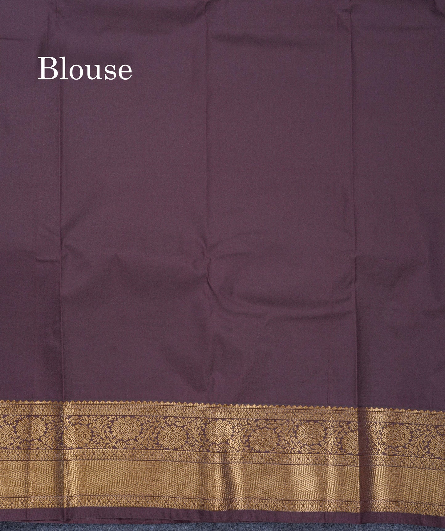 Dual Tone Peacock Green Semi Silk Saree With Contrast Dark Brown Border