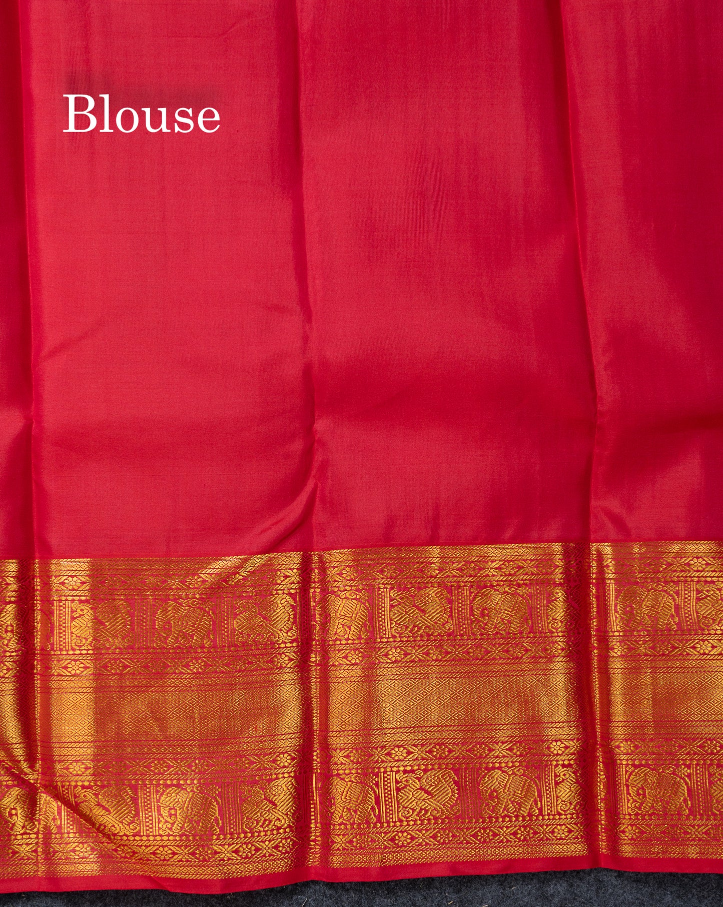 Beautiful Navy Blue Pure Kanjivaram Silk Saree With Contrast Redish Pink Traditional Evening Morning Border