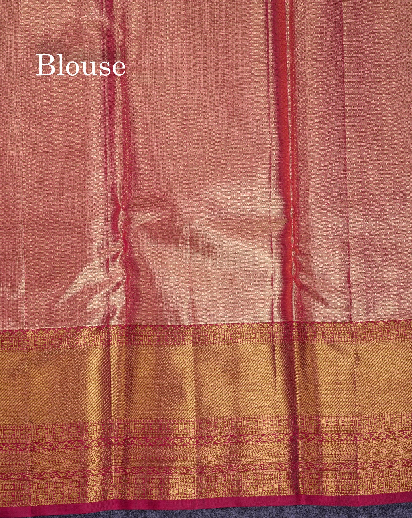 Beautiful Light Rexona Tissue Menakari Work Bridal 2G Pure Kanjivaram Silk Saree With Contrast Dark Maroon Traditional Border