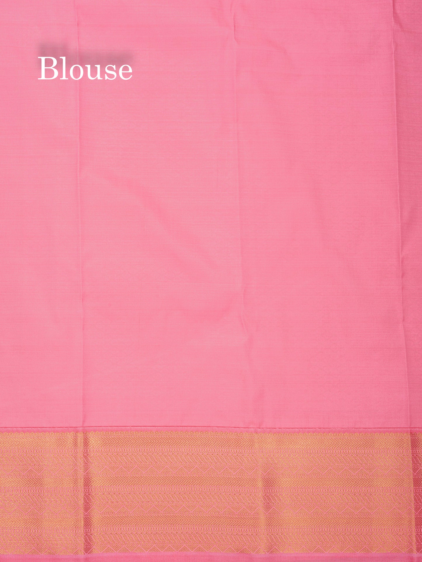 1000 Buttas Navy Blue Semi Silk Saree With Contrast Baby Pink Border