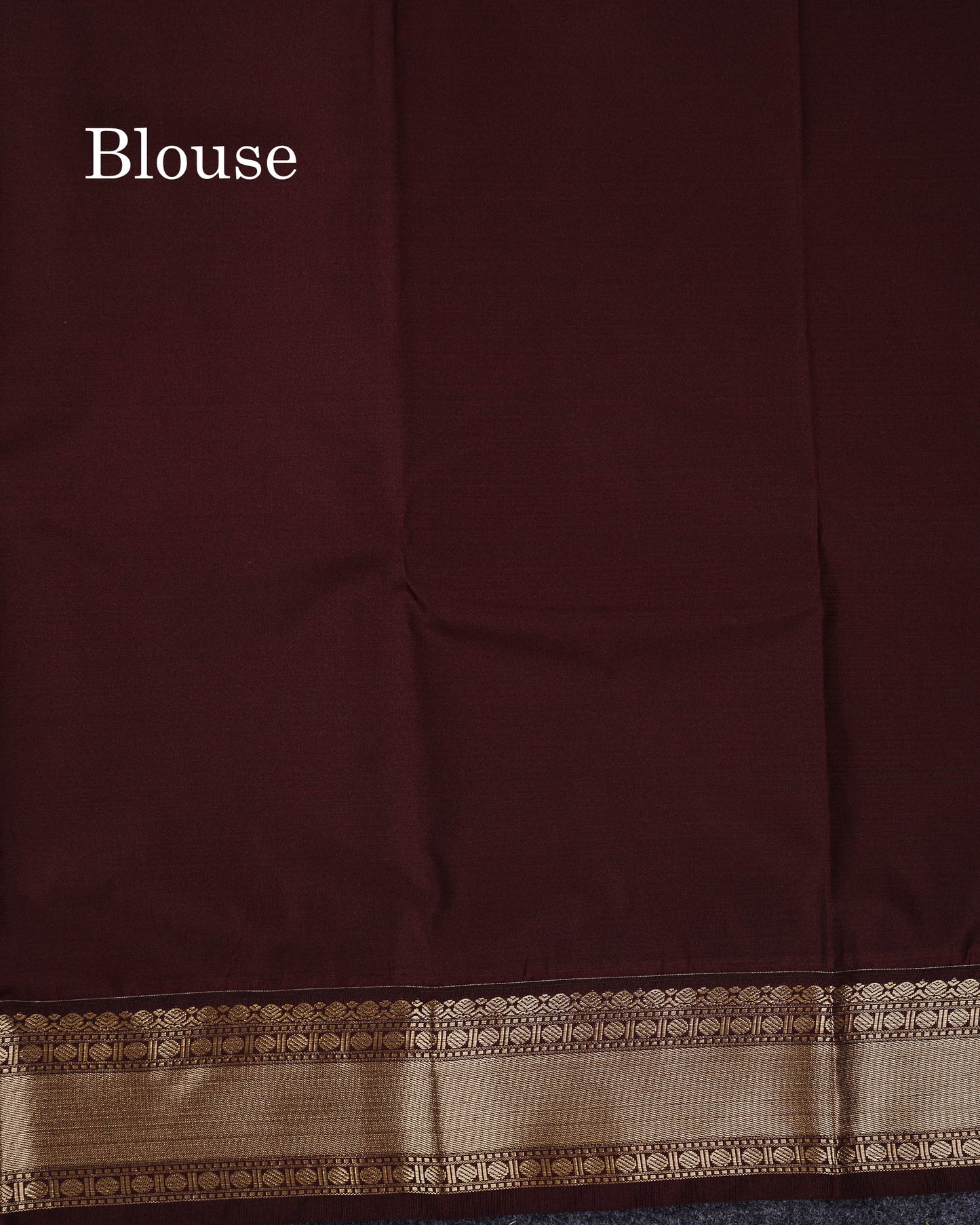 Semi Silk Saree - Light Pink Mango Butta With Alai Vaira Oosi Lines Along With Contrast Dark Brown Traditional Small Border