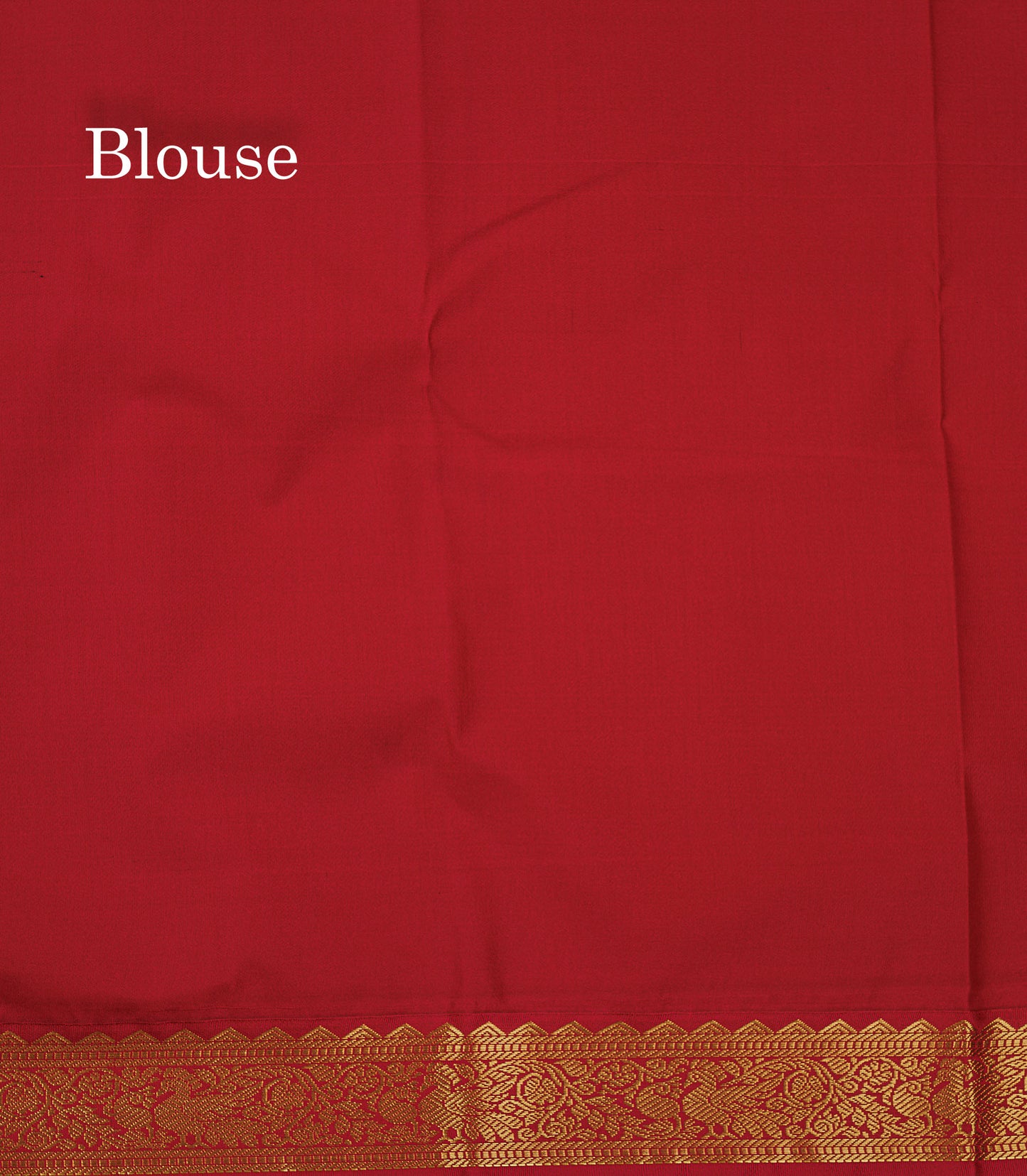 Semi Silk Saree - Manthulir Yellow With Contrast Chilly Red Traditional Small Border