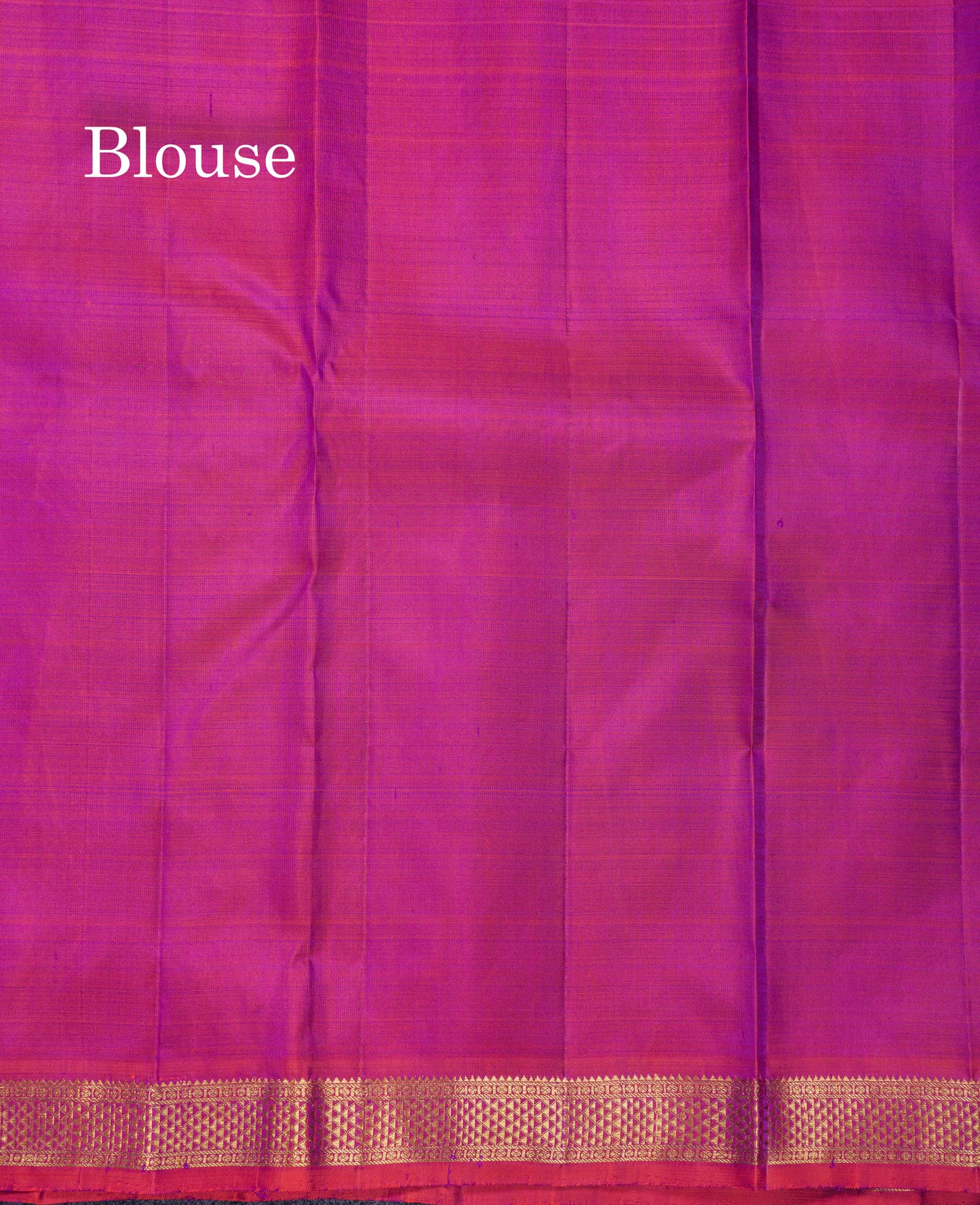 Beautiful Dark Purple Pure Kanjivaram Silk Saree With Contrast Pinkish Orange Small Tarditional Border