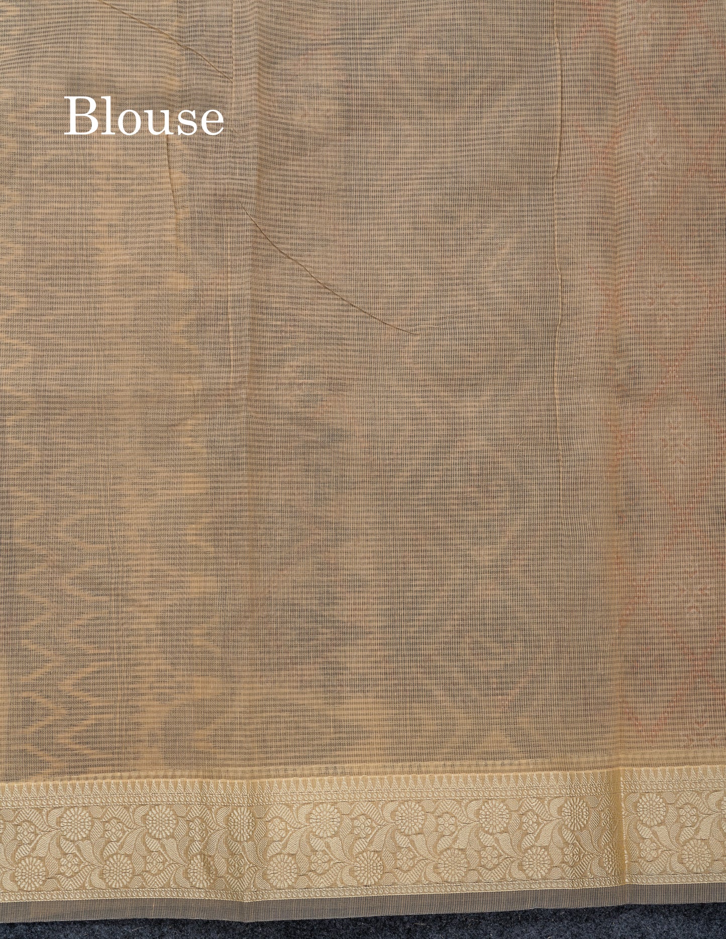 Beautiful Pink Kota Cotton Saree With Thread Work Border