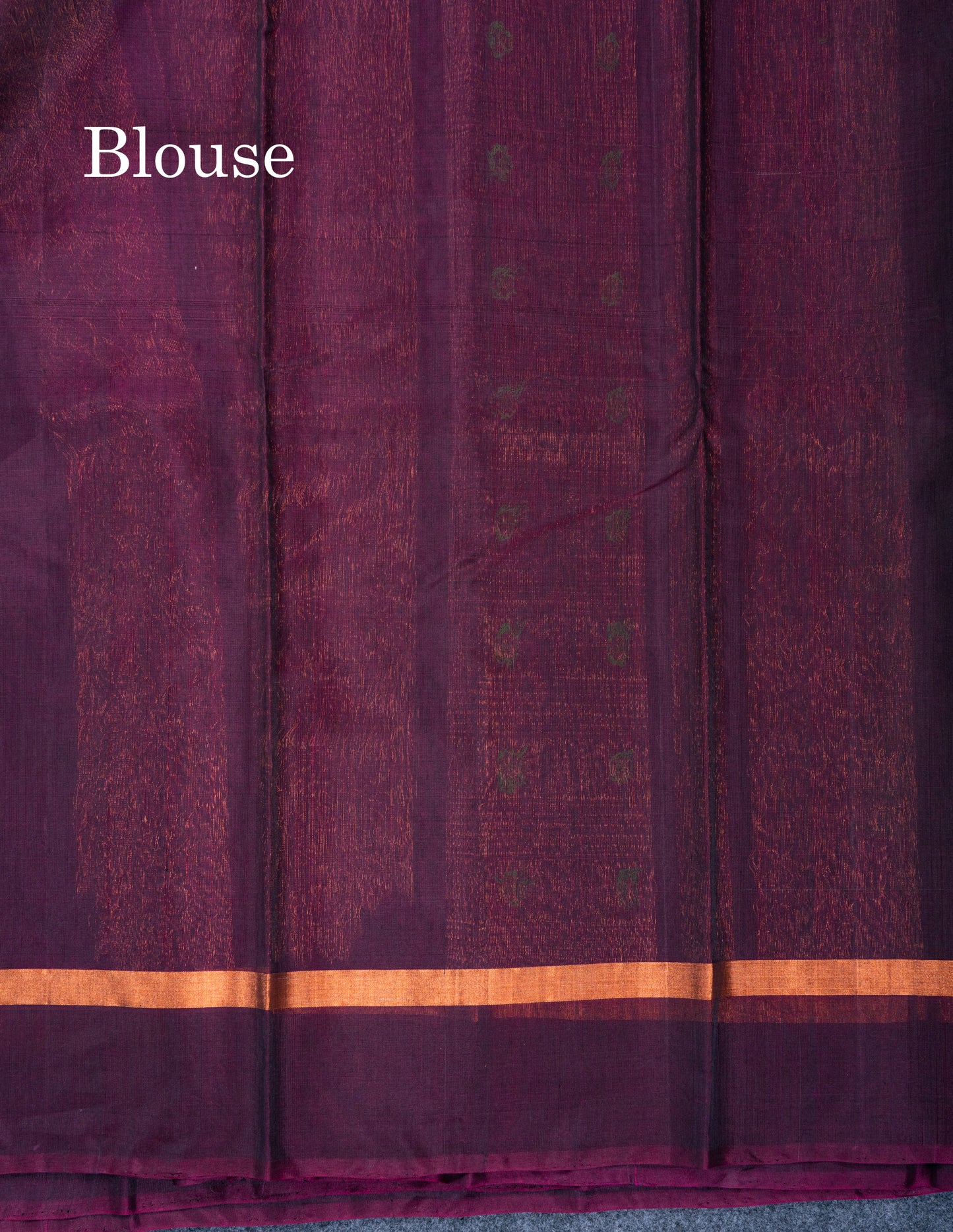 Bottle Green Menakari Work SICO Cotton Saree With Contrast Magenta Border