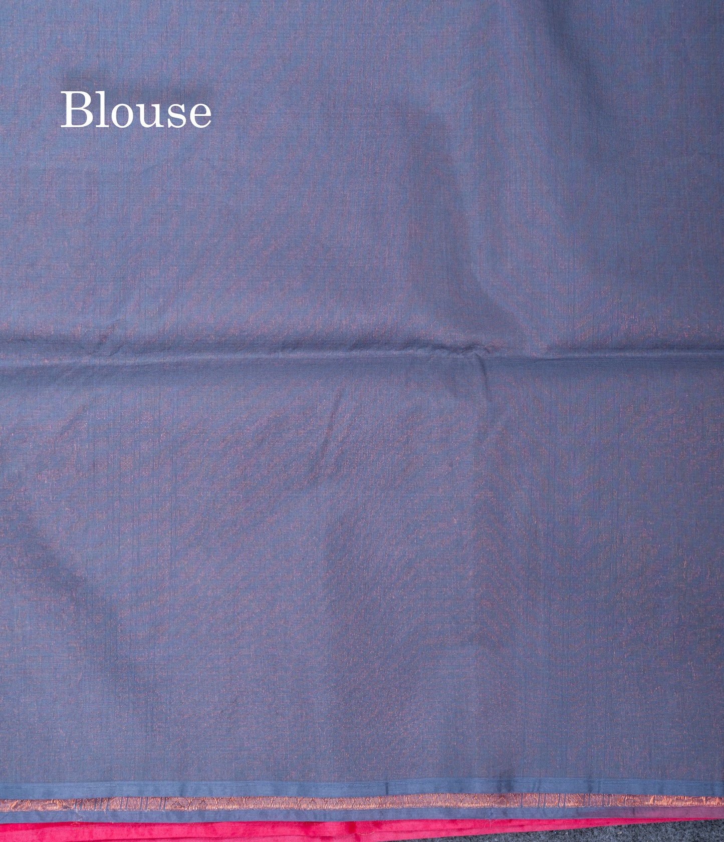 Pink Beautiful Sico Cotton Saree With Contrast Grey Blouse