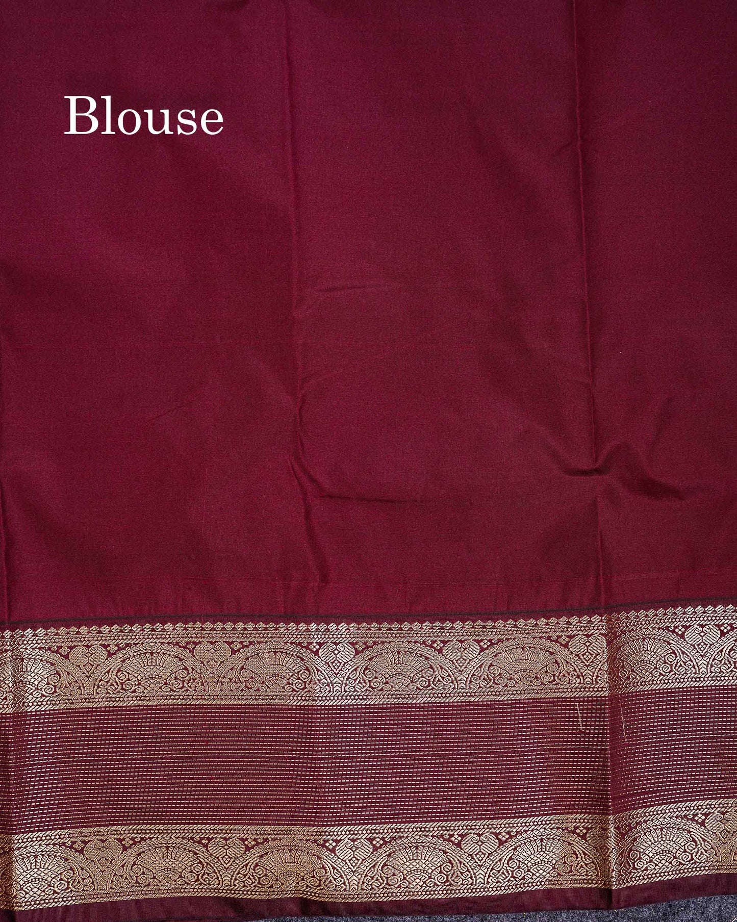 Semi Silk Saree - Pastel Lavender Vaira Oosi Lines With Butta Along With Contrast Dark Brown Traditional Border