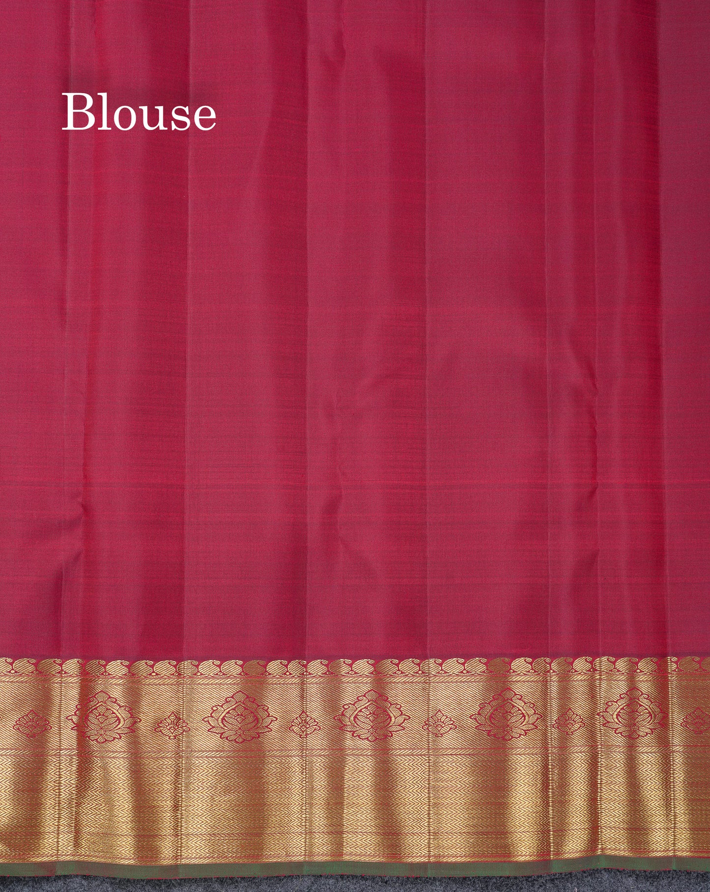 Beautiful Dark Maroon Menakari Work Bridal 2G Pure Kanjivaram Silk Saree With Traditional Border