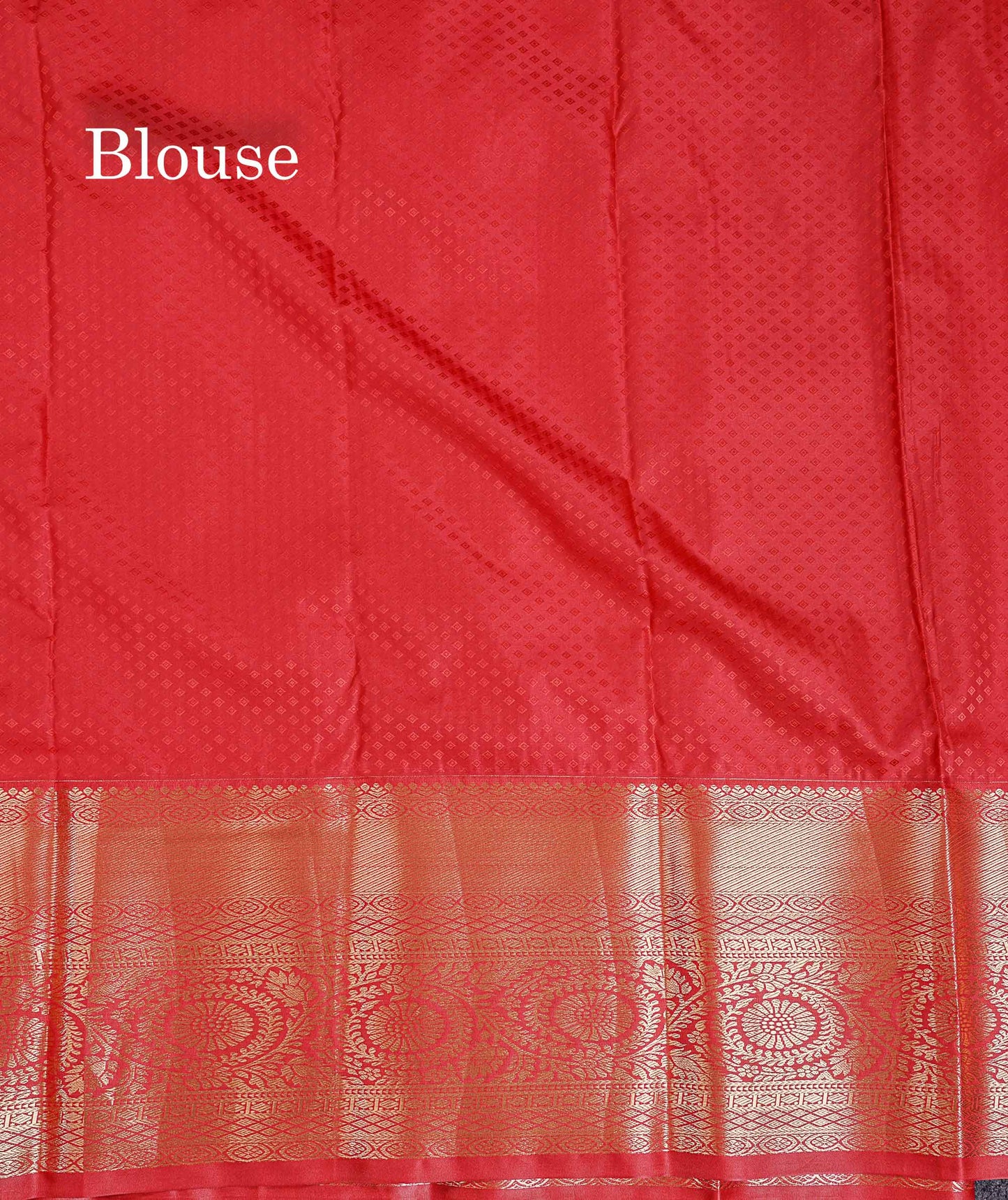 Bridal Semi Silk Saree - Dark Purple Along With Contrast Red Traditional Evening Morning Border