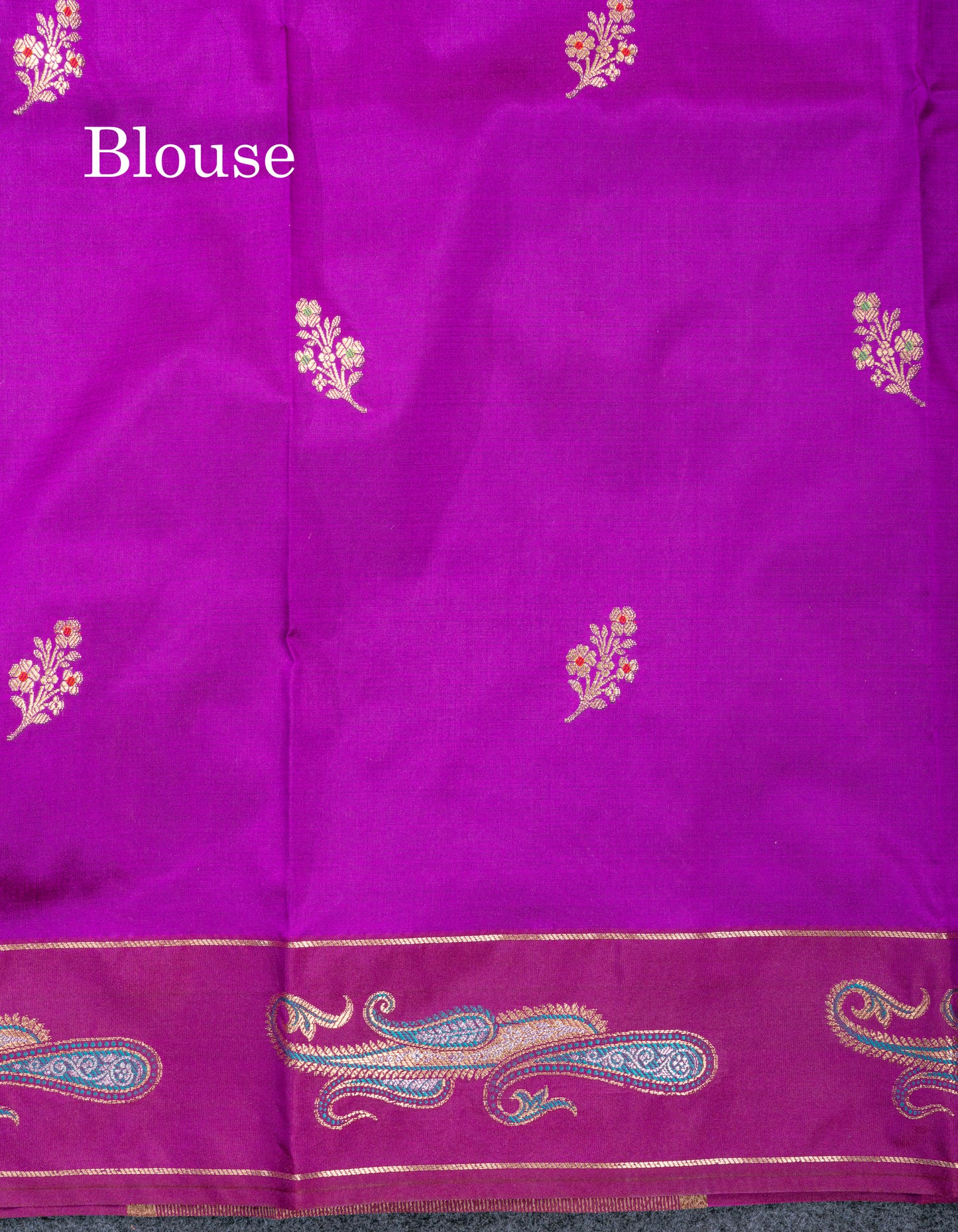 Dark Maroon Menakari Work Semi Soft Silk Saree With Fancy Border