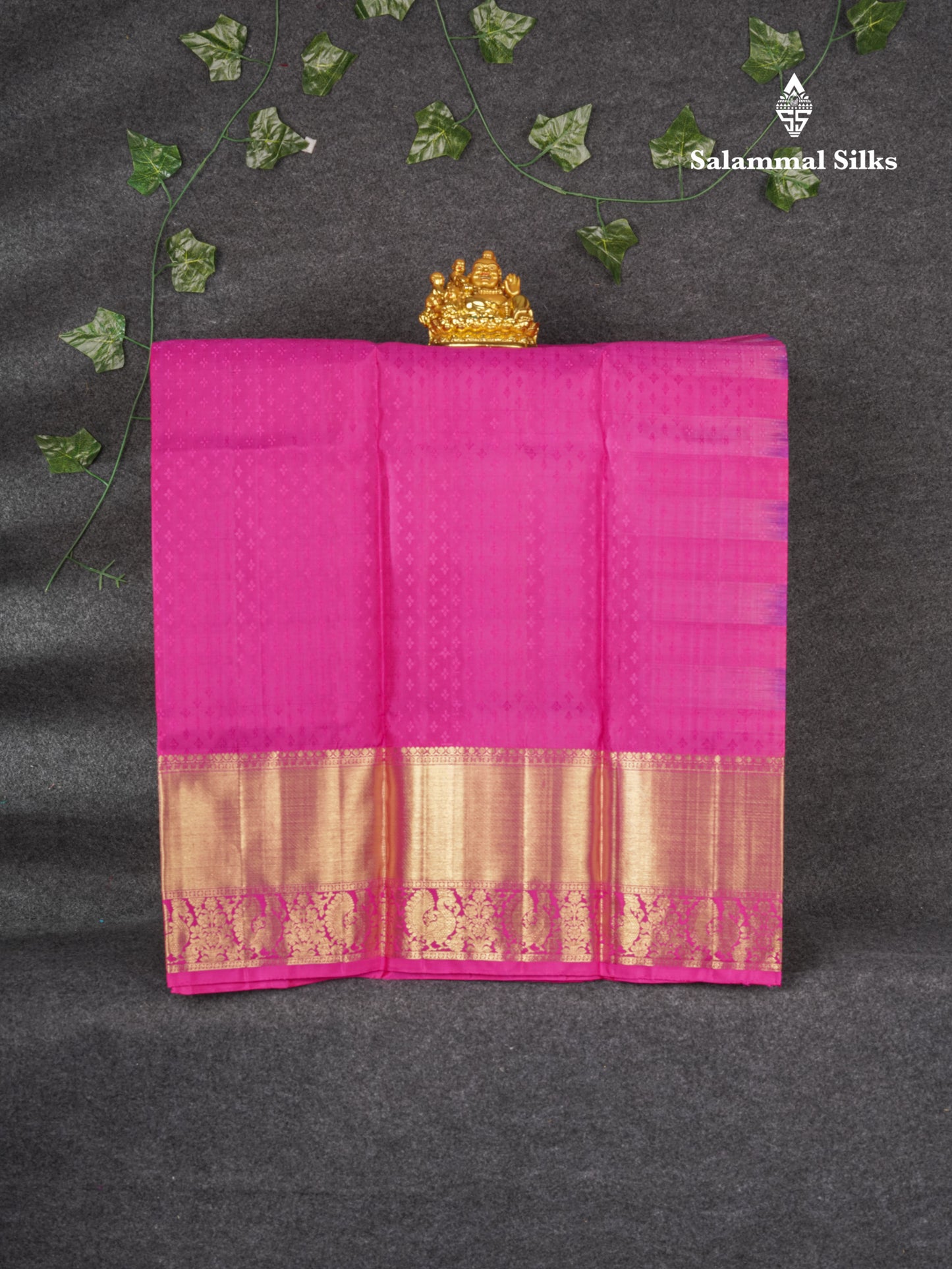 Pure Silk Pattu Pavadai (MultiColour Checks) With Pink Blouse 36"