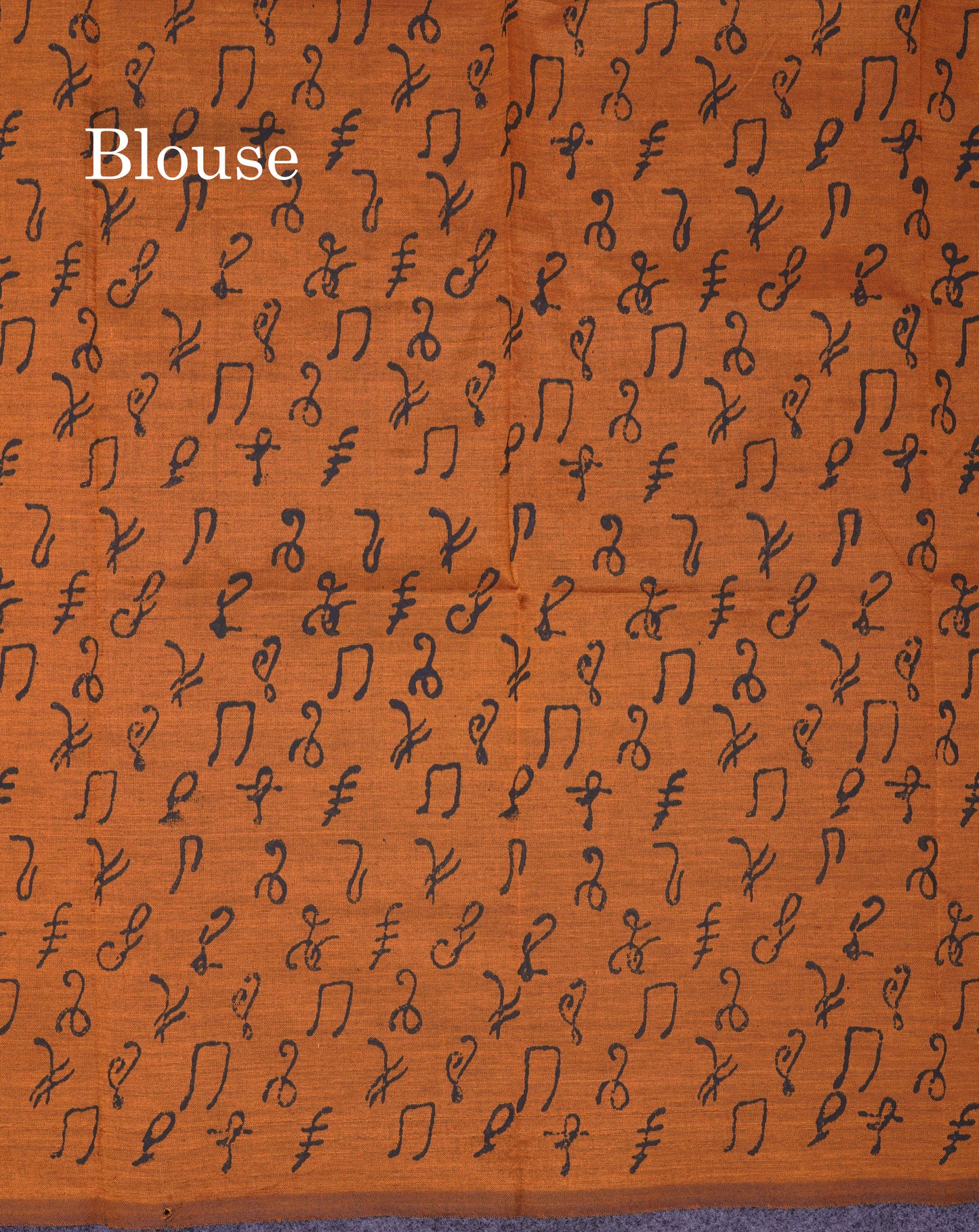 Beautiful Black South Cotton Printed Saree With Contrast Mustard Yellow Blouse