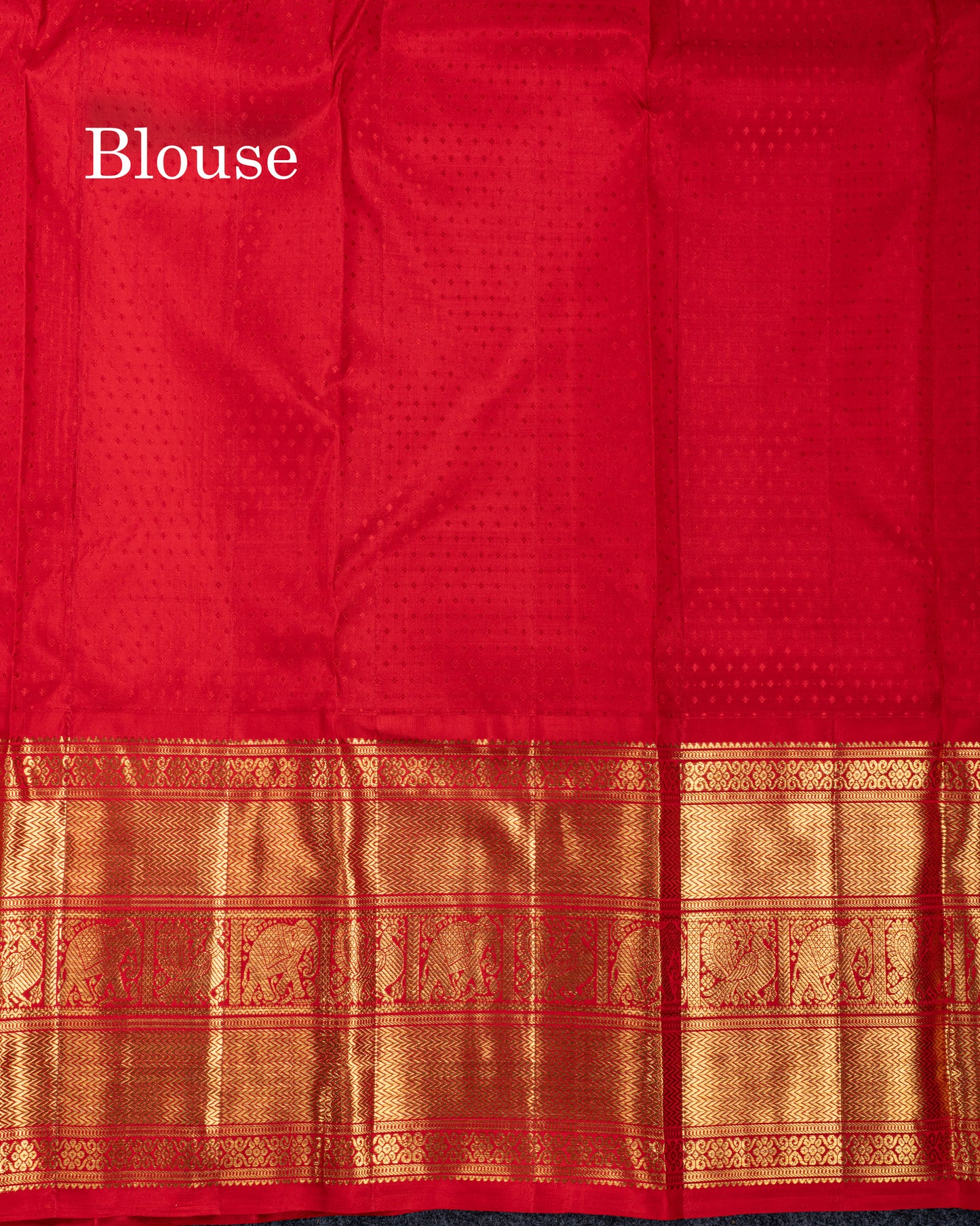 Baby Pink Bridal 2G Pure Kanjivaram Silk Saree With Contrast Chilly Red Traditional Border