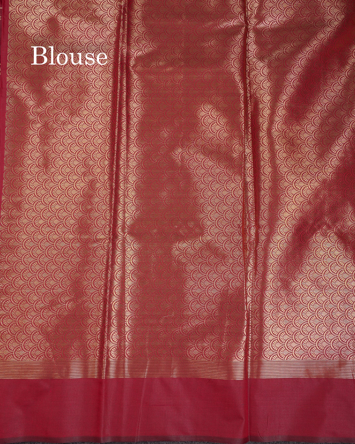 Beautiful Bottle Green Big Checks With Butta Semi Silk Saree With Designer Blouse