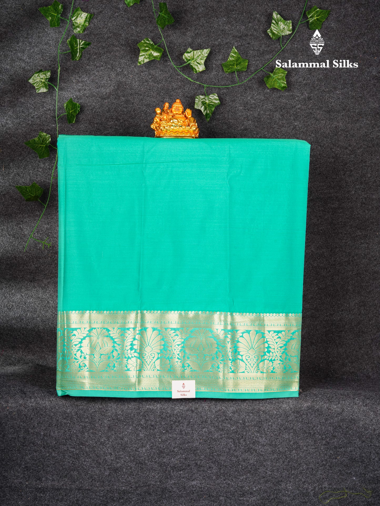 Semi Silk Pattu Pavadai ( Chilly Red ) With Rexona Green Blouse 36"