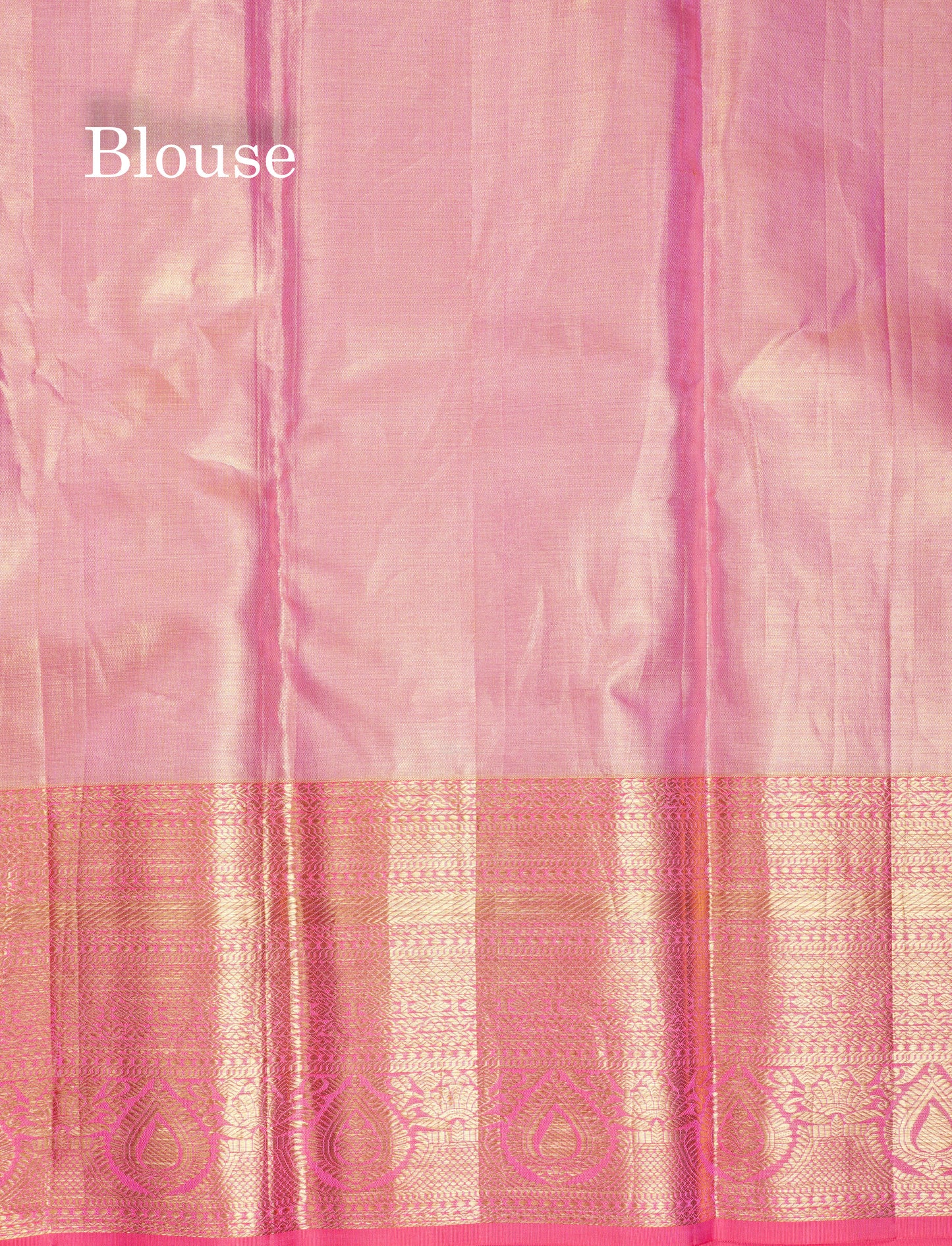 Beautiful Brown Tissue Bridal Pure Kanjivaram Silk Saree With Contrast Peach Traditional Border