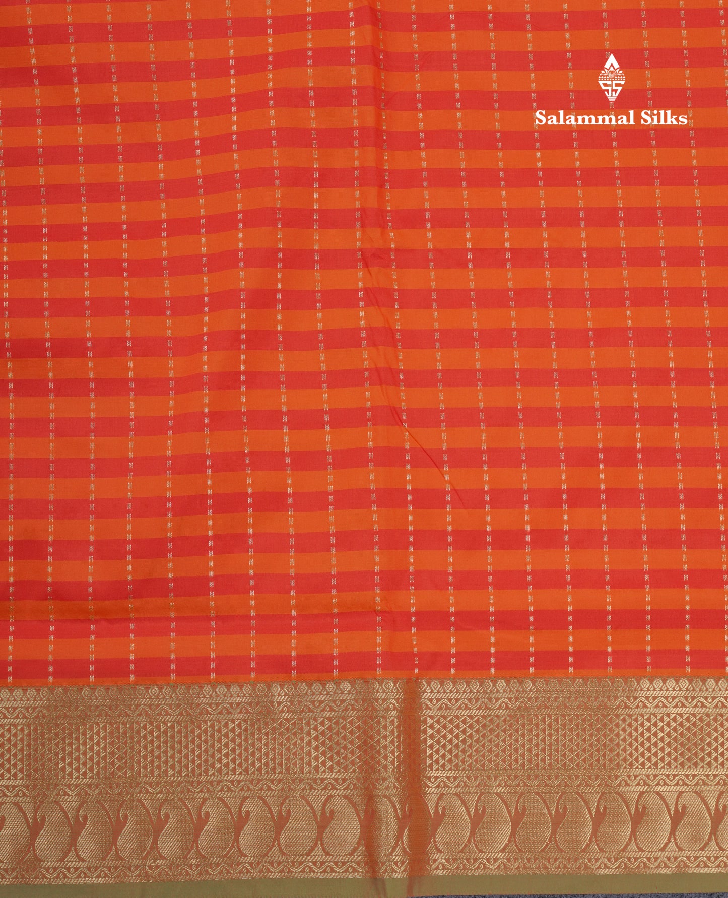 9 Yards Semi Silk Saree Blue & Violet with Purple Border