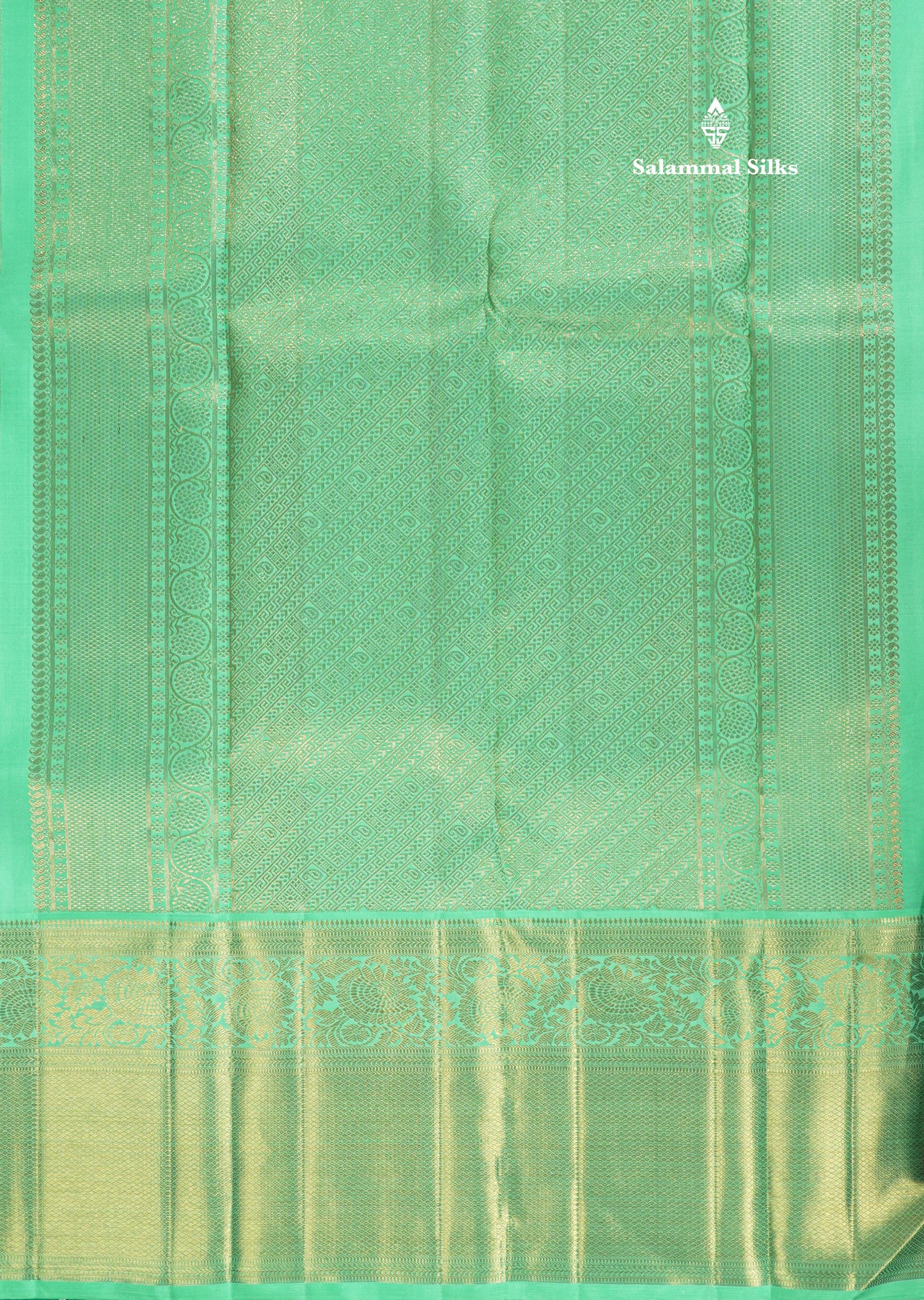 Beautiful Dual Tone Reddish Pink Pure Kanjivaram Silk Saree (2G) Zari With Contrast Rexona Green Border