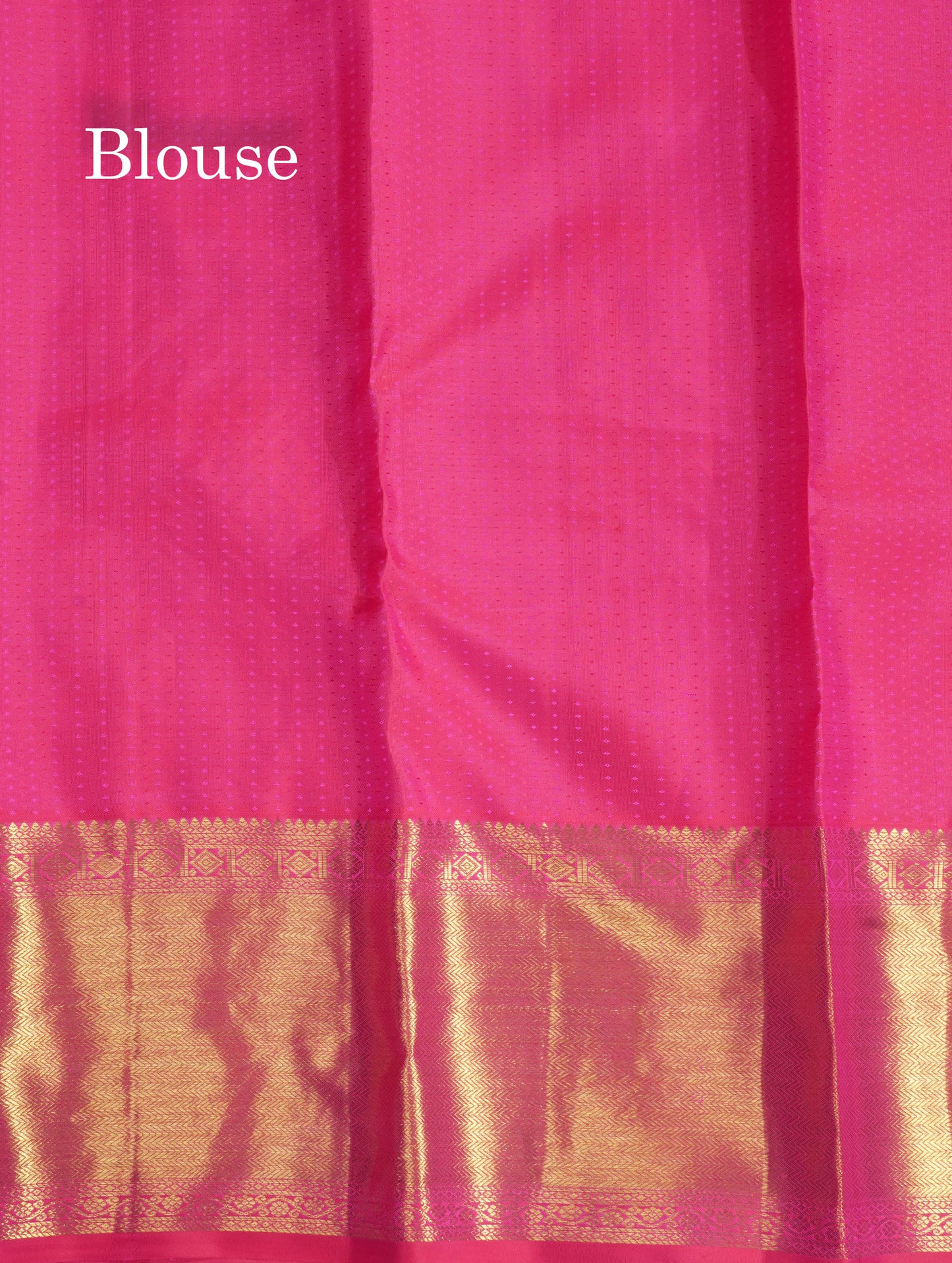 Beautiful Dual Tone Pinkish Red Pure Kanjivaram Silk Saree (2G) Zari With Self Border