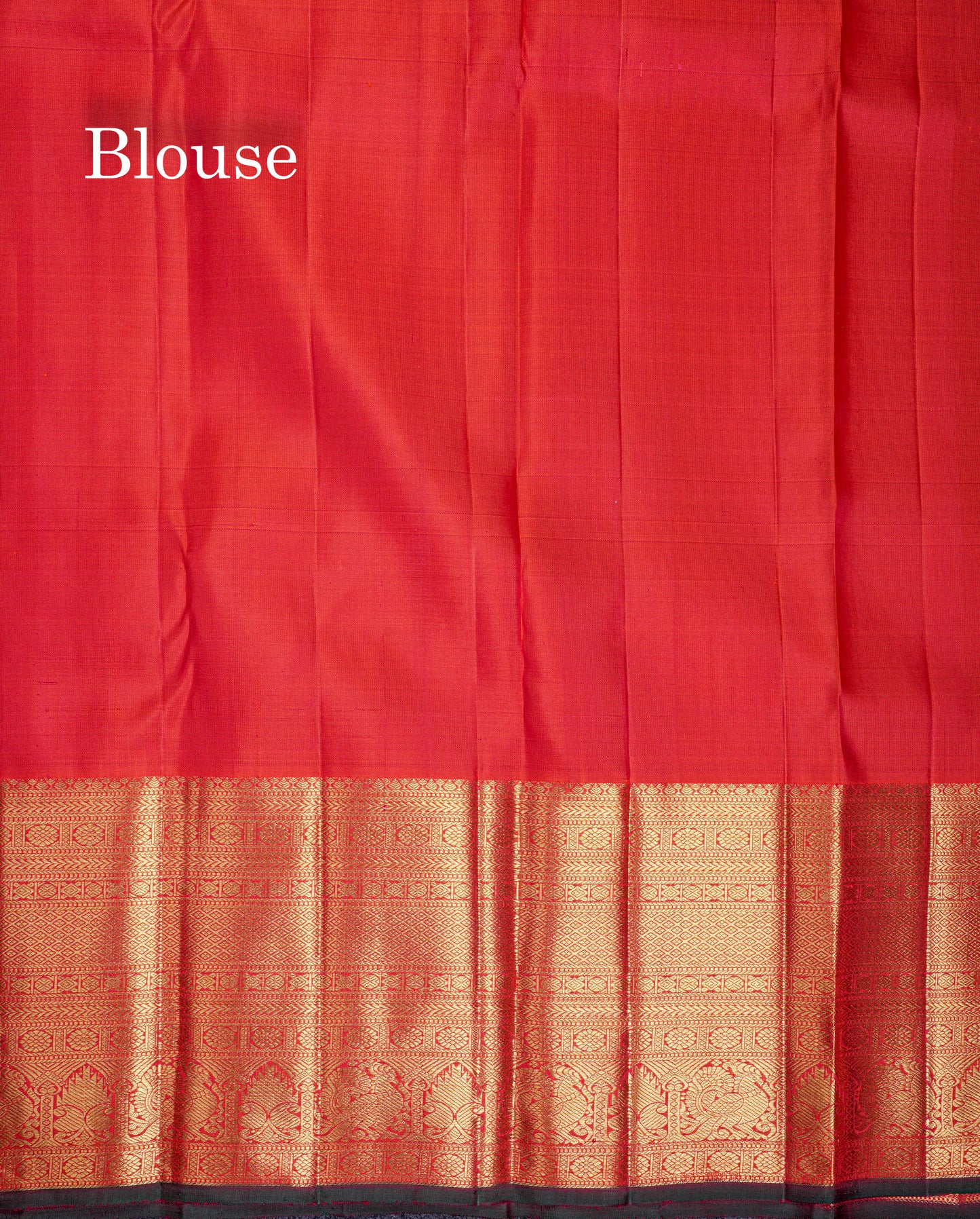 Beautiful Half White Bridal 2G Pure Kanjivaram Silk Saree With Contrast Red Traditional Evening Morning Border