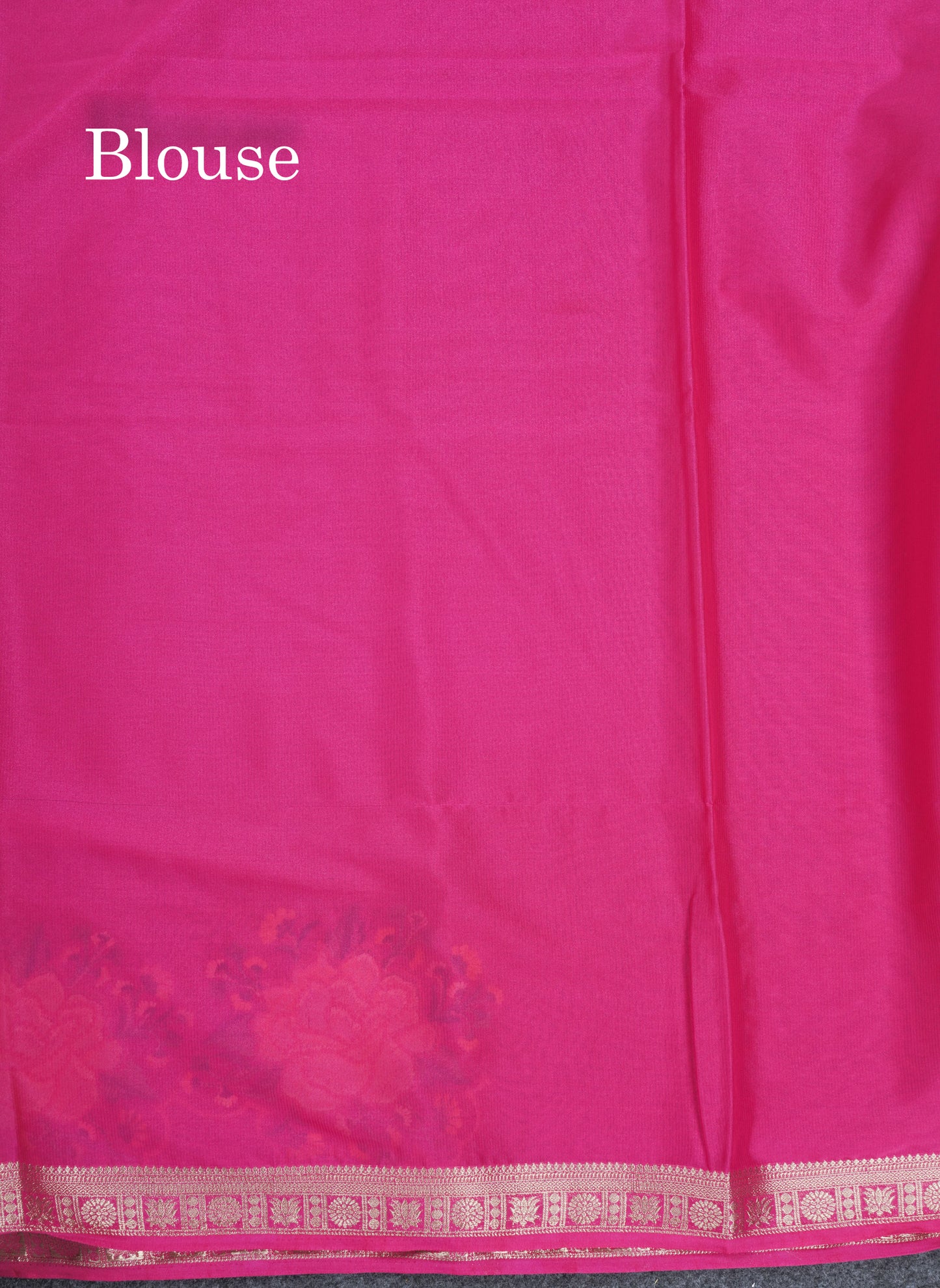 Bottle Green Plain Semi Mysore Crepe Saree With Embroidery Work Border