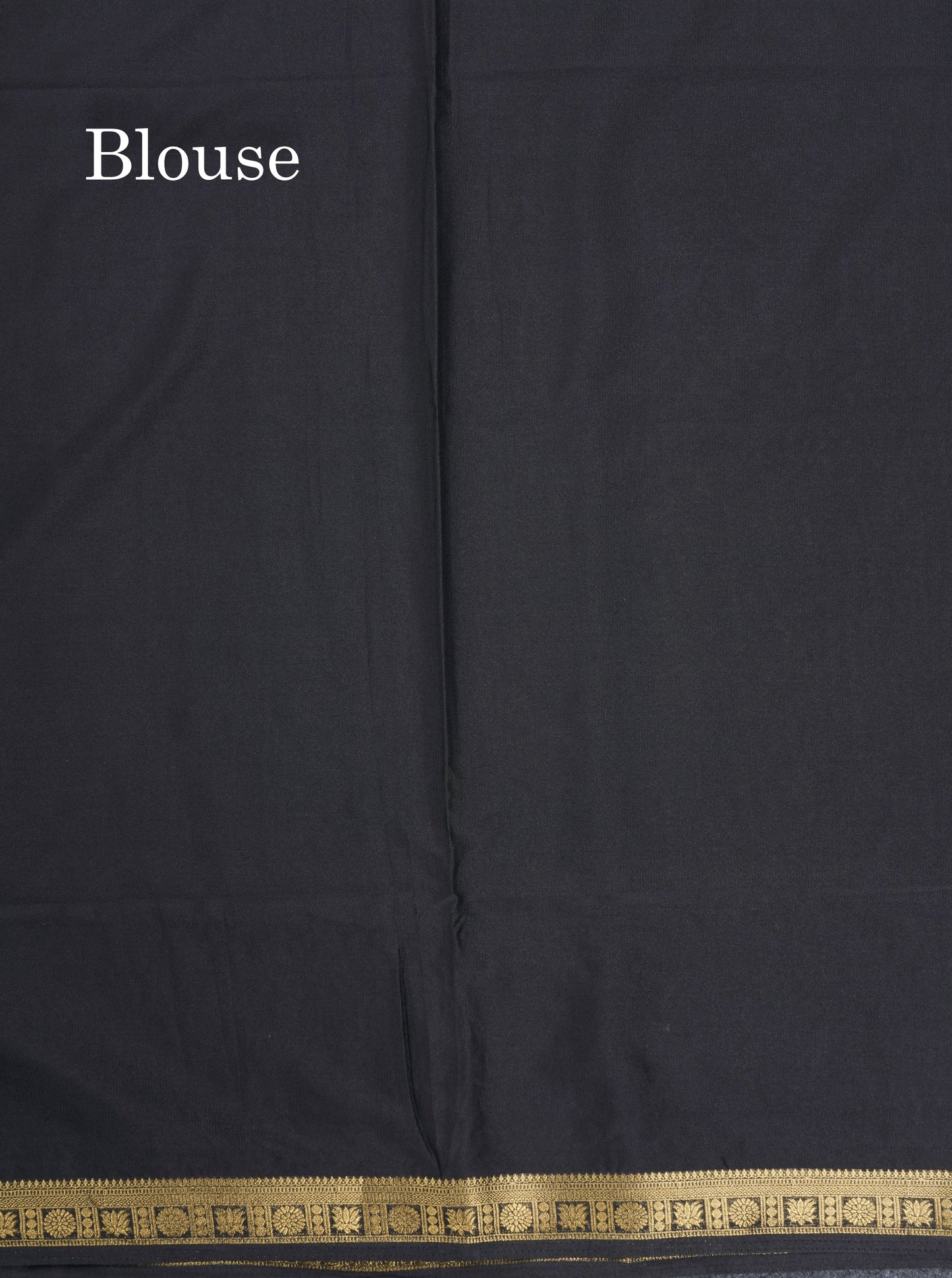 Bottle Green Plain Semi Mysore Crepe Saree With Embroidery Work Border