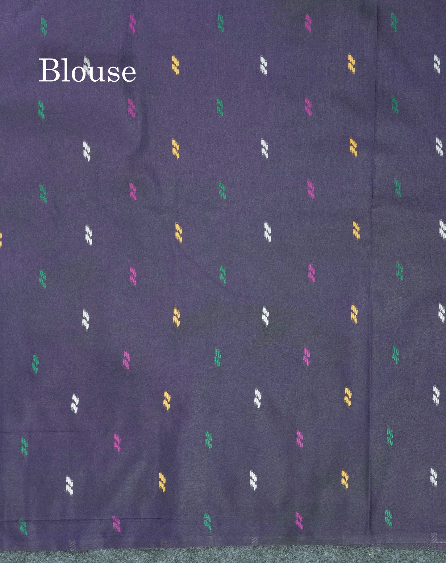 Brown Colour Plain Semi Dola Silk With Ajirah Print Border