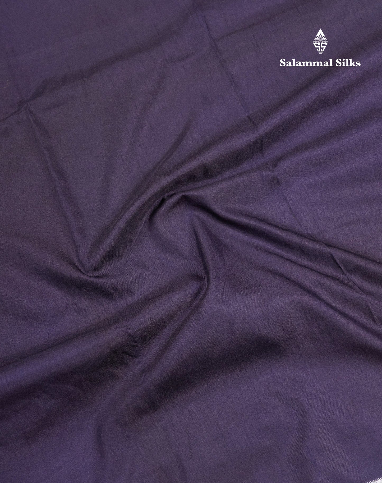 Brown Colour Plain Semi Dola Silk With Ajirah Print Border