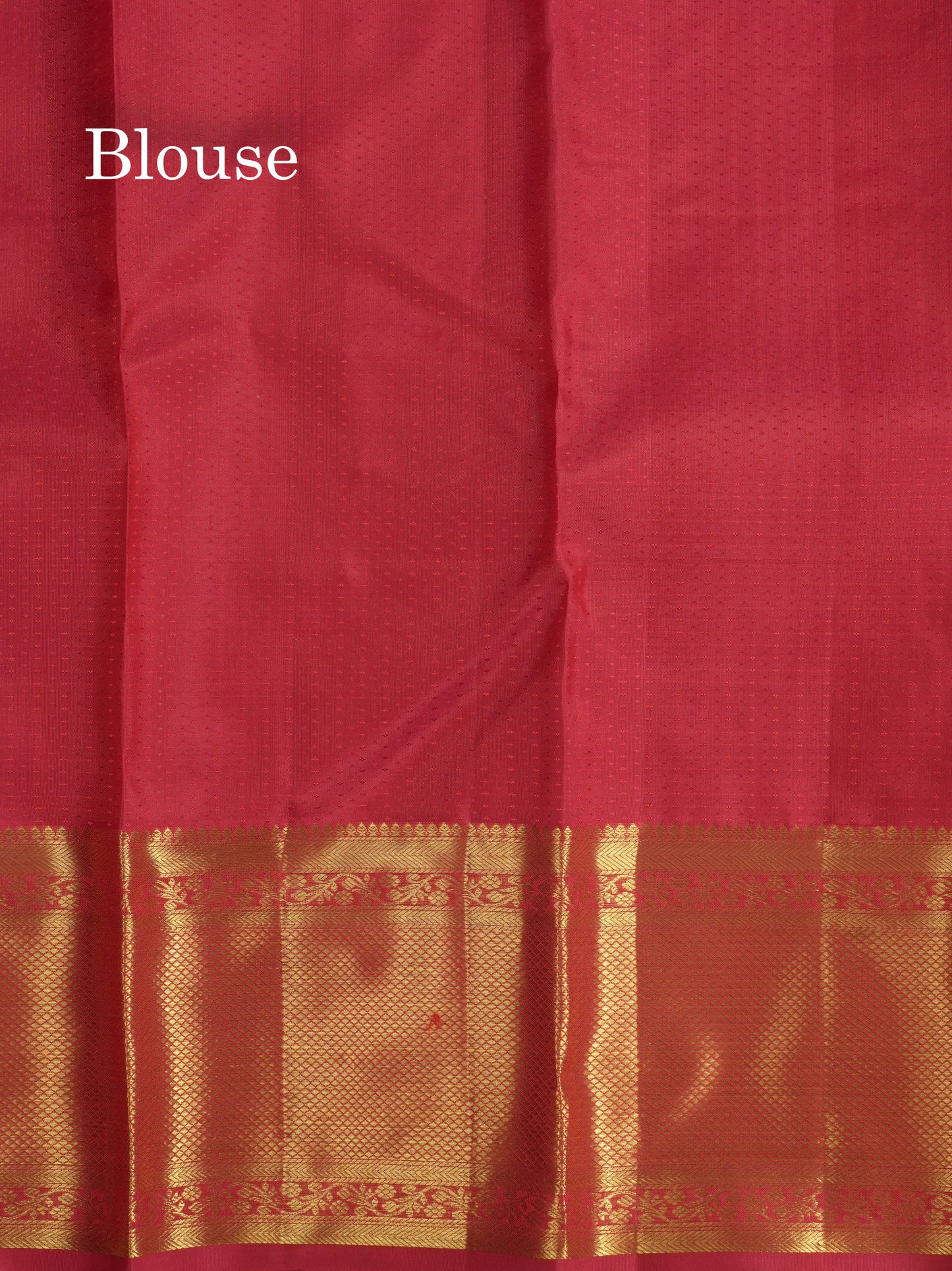 Beautiful Maroon Pure Kanjivaram Silk Saree (2G) Zari With Self Border