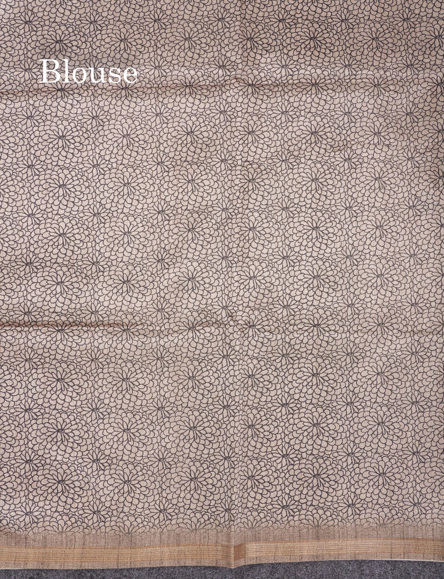 Light Purple Colour Semi Tussar Fancy Saree With Designer Blouse