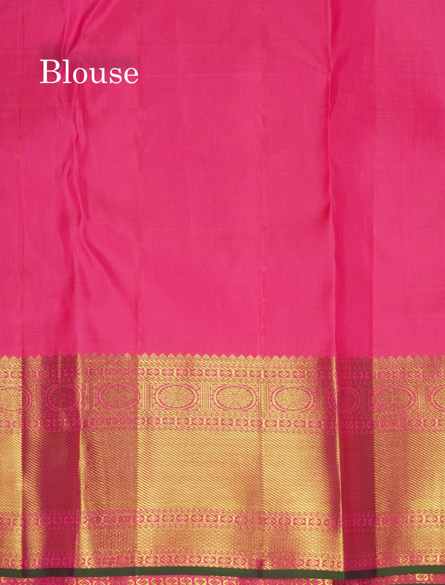 Beautiful Pink Bridal Pure Kanjivaram Silk Saree With Meenakari Work
