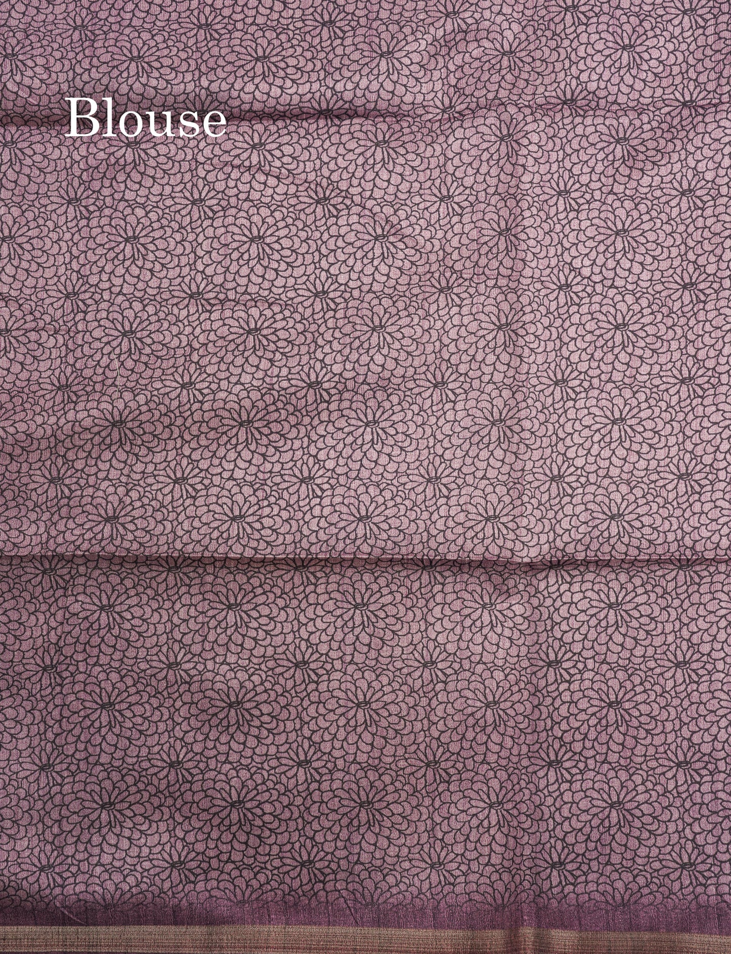 Light Purple Colour Semi Tussar Fancy Saree With Designer Blouse