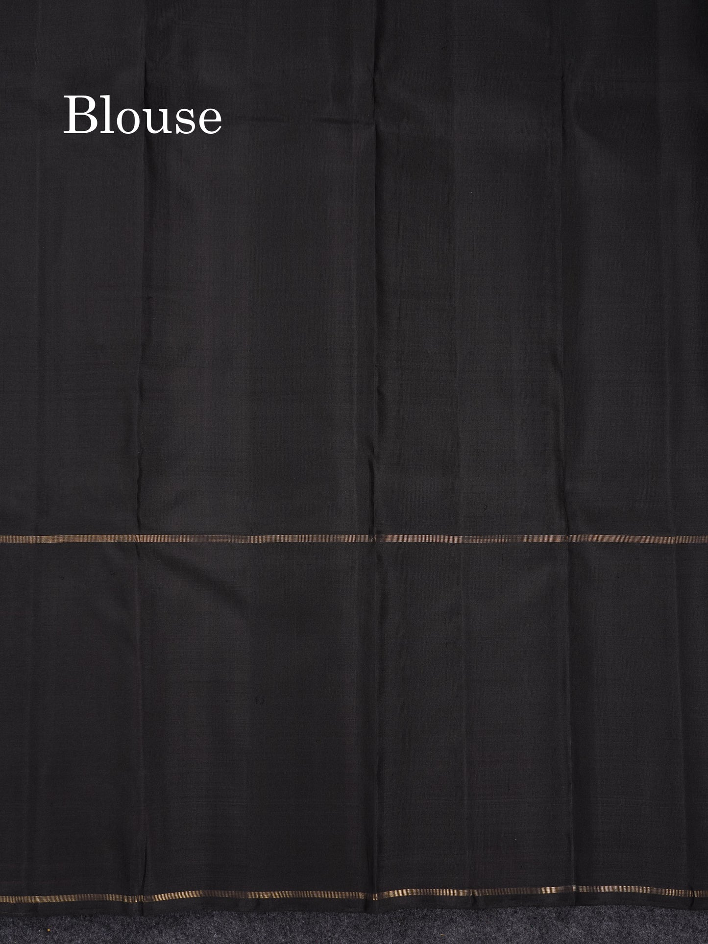 Beautiful Black Pure Kanjivaram Silk Saree Pure Zari With Traditional Ganga Jamuna Long Border