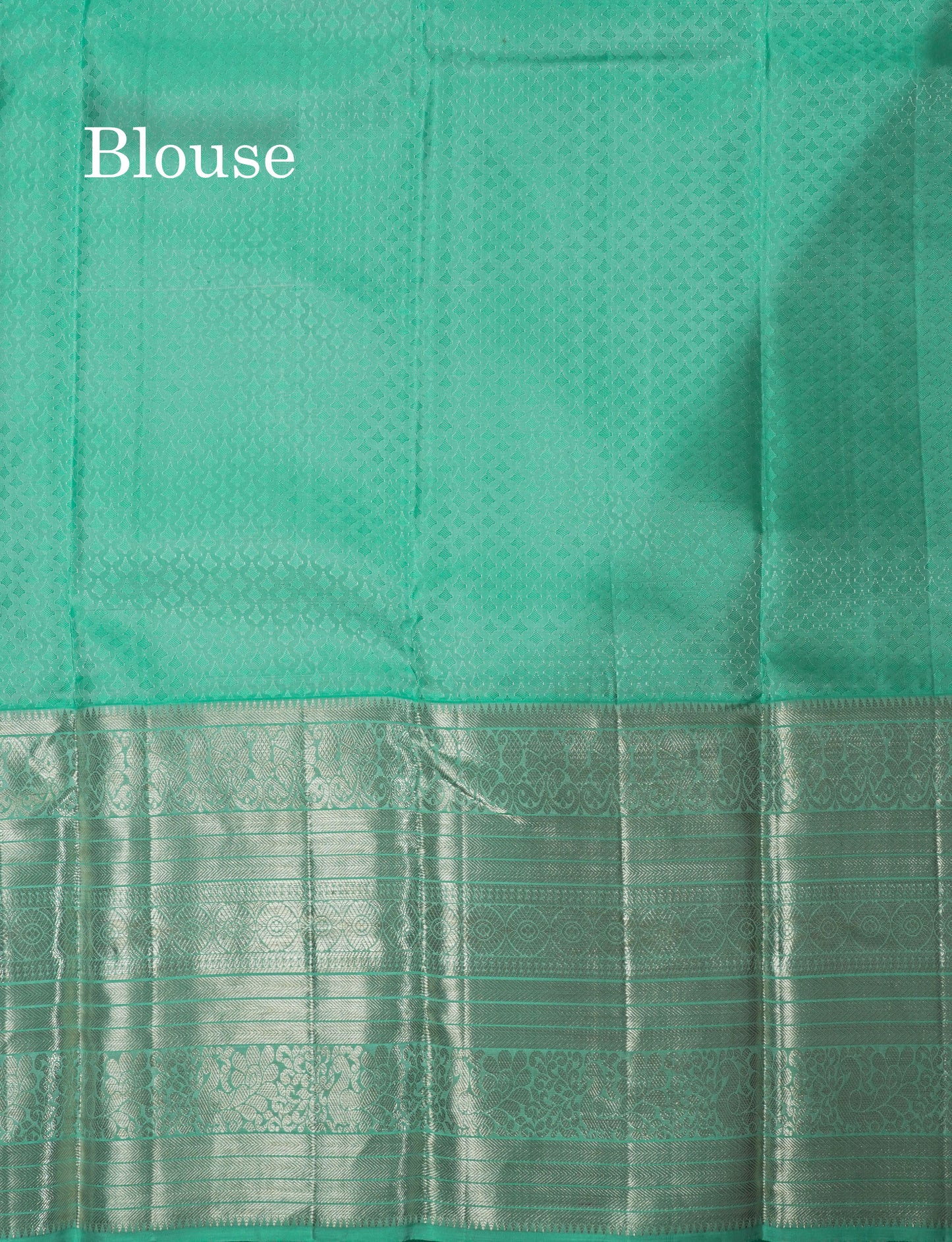 Onion Pink Pure Kanjivaram Silk Saree (2G) Zari With Contrast Rama Green Border